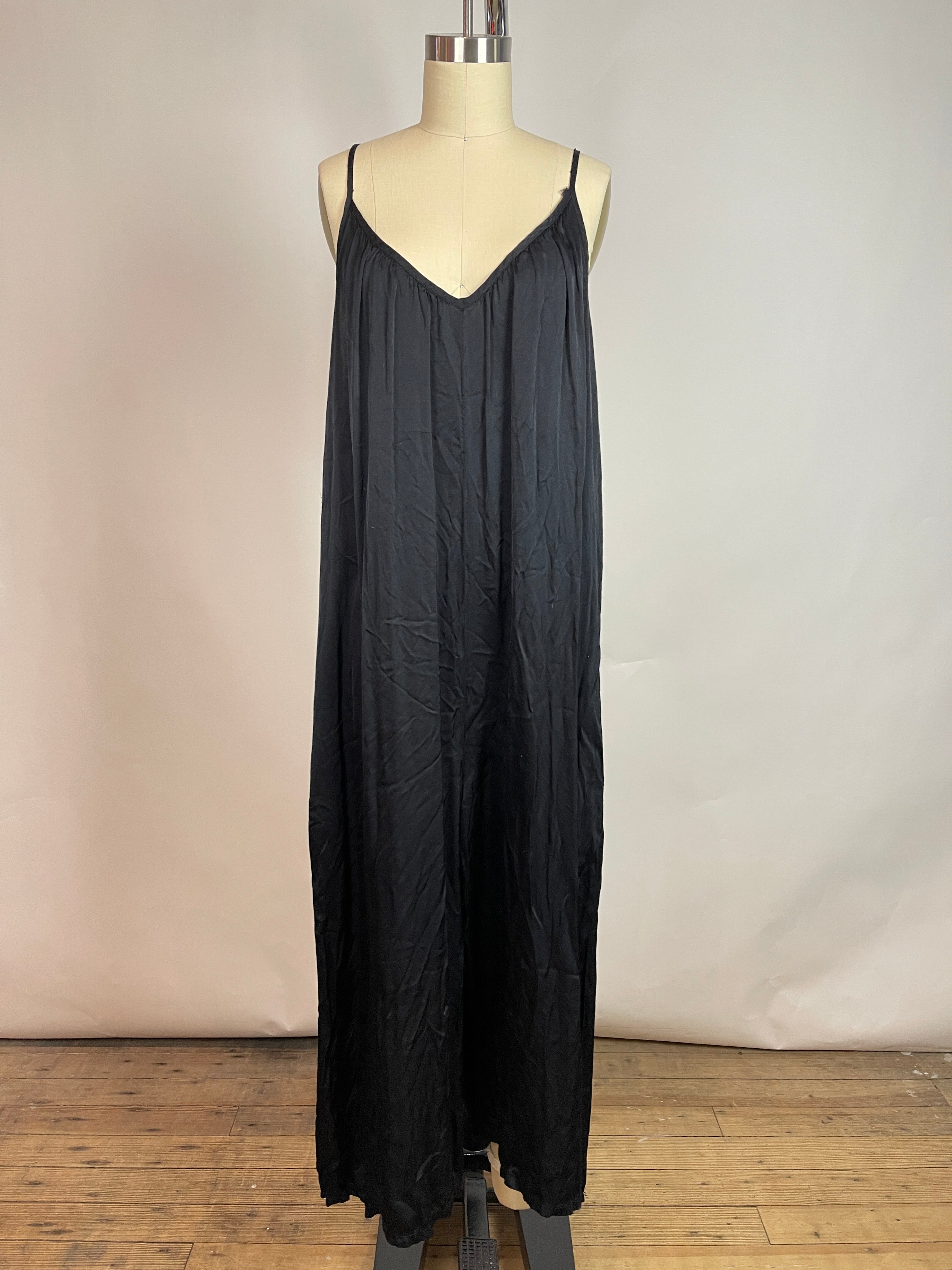 LACAUSA Satin Jumpsuit (L)