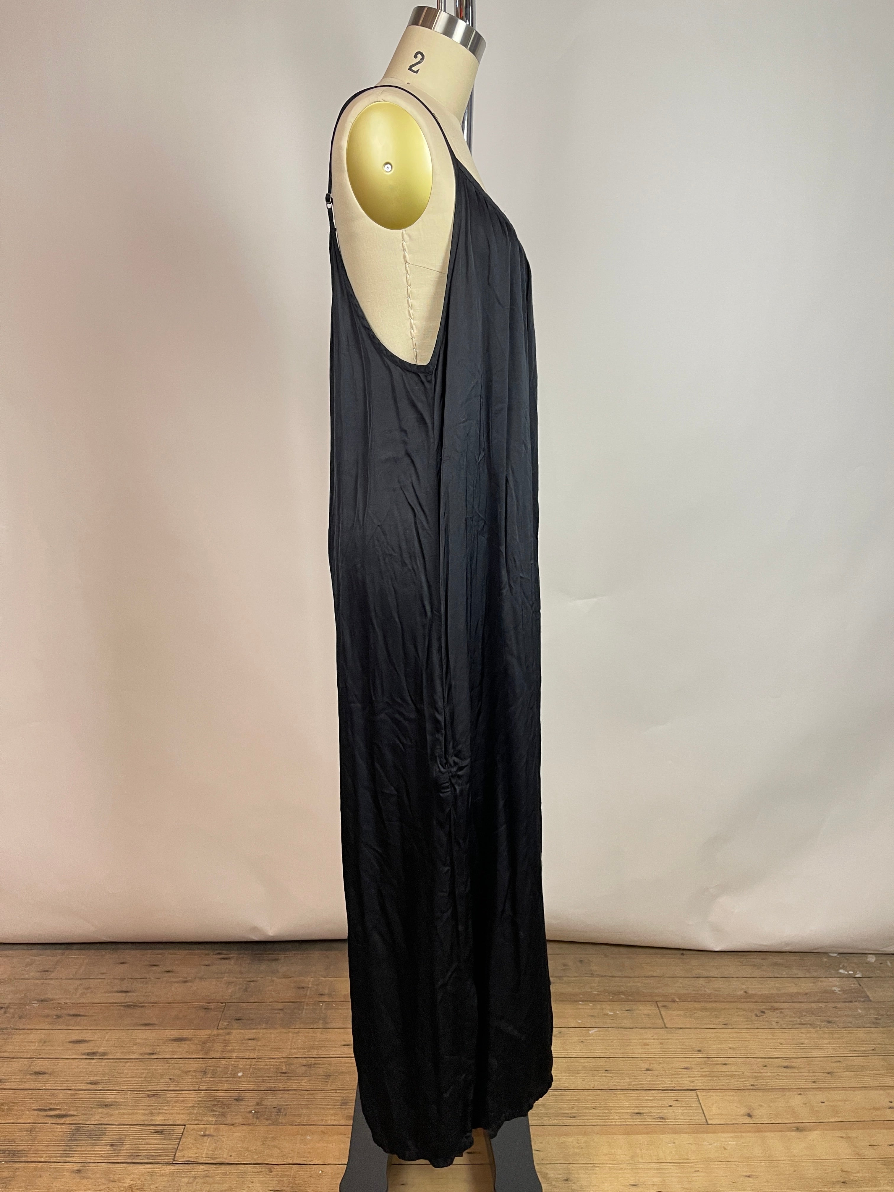 LACAUSA Satin Jumpsuit (L)