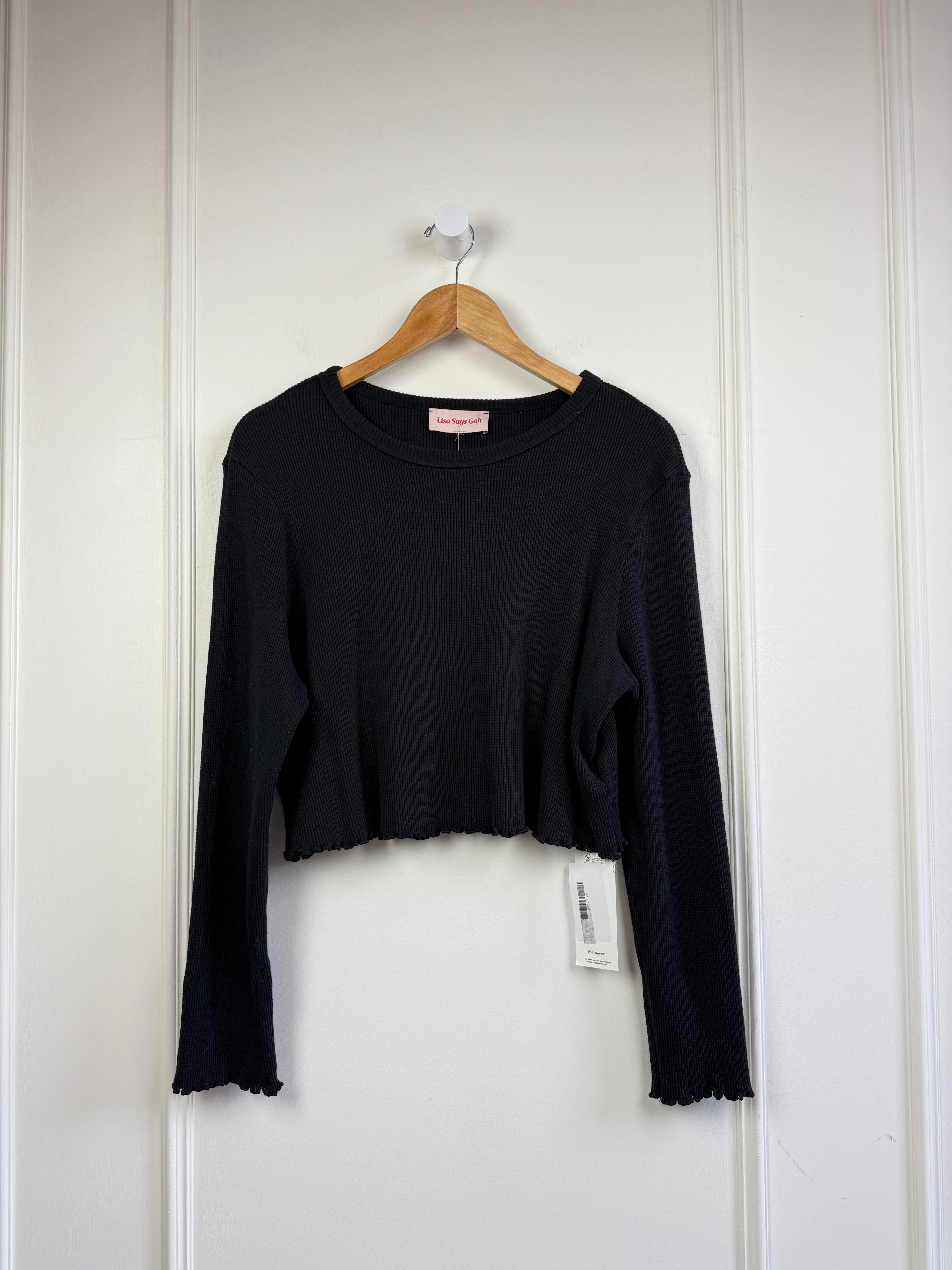 Lisa Says Gah Waffle Tee (XL)