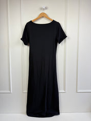Sezane Black Tie Waist Dress (L)
