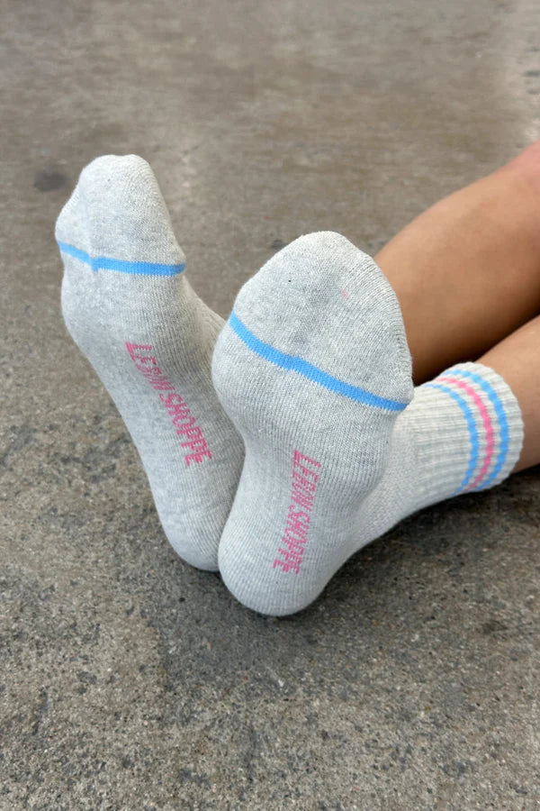 Le Bon Shoppe - Girlfriend Socks | Bright Grey