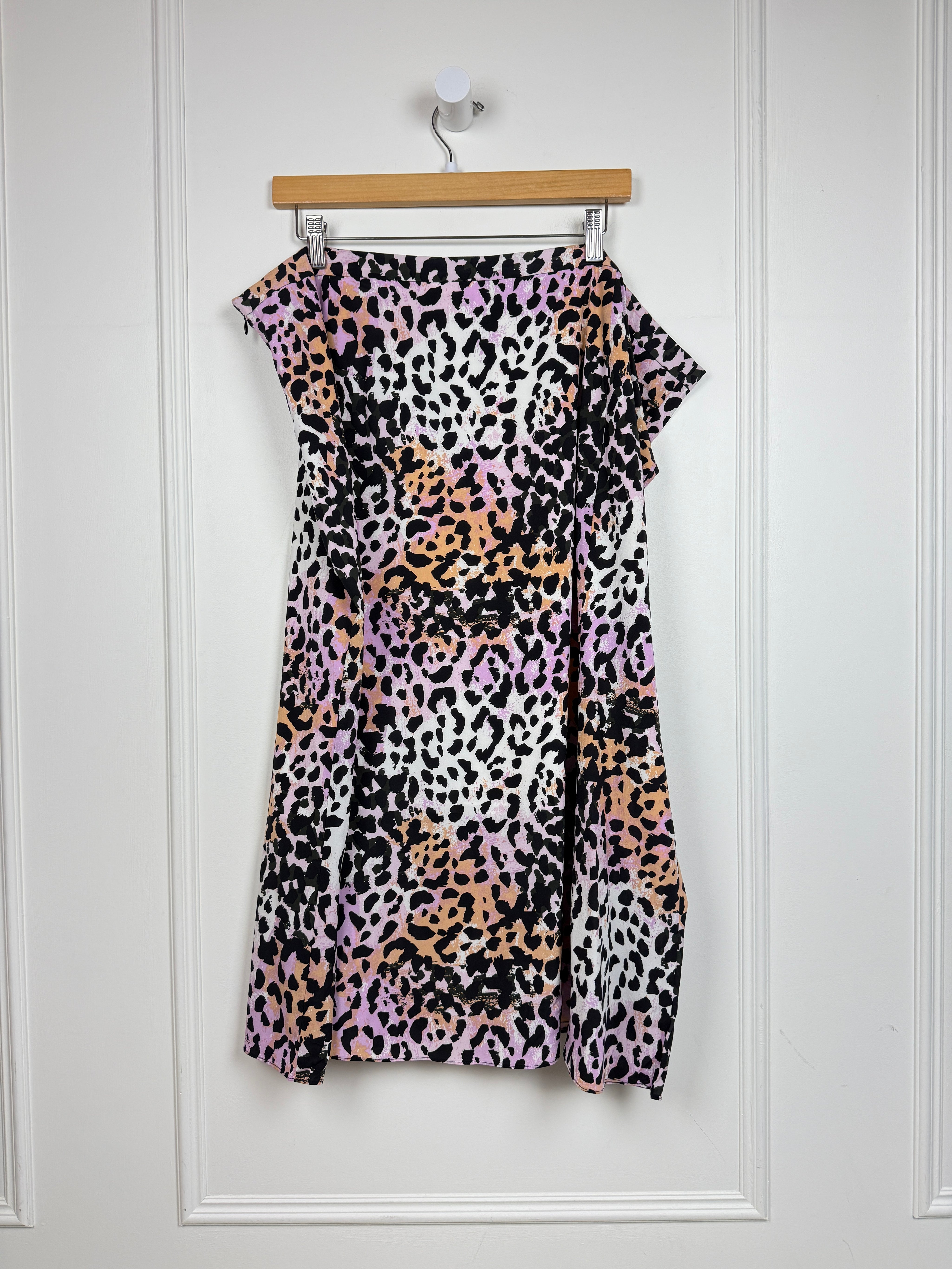 Veronica Beard Cheetah Skirt (44/3X)