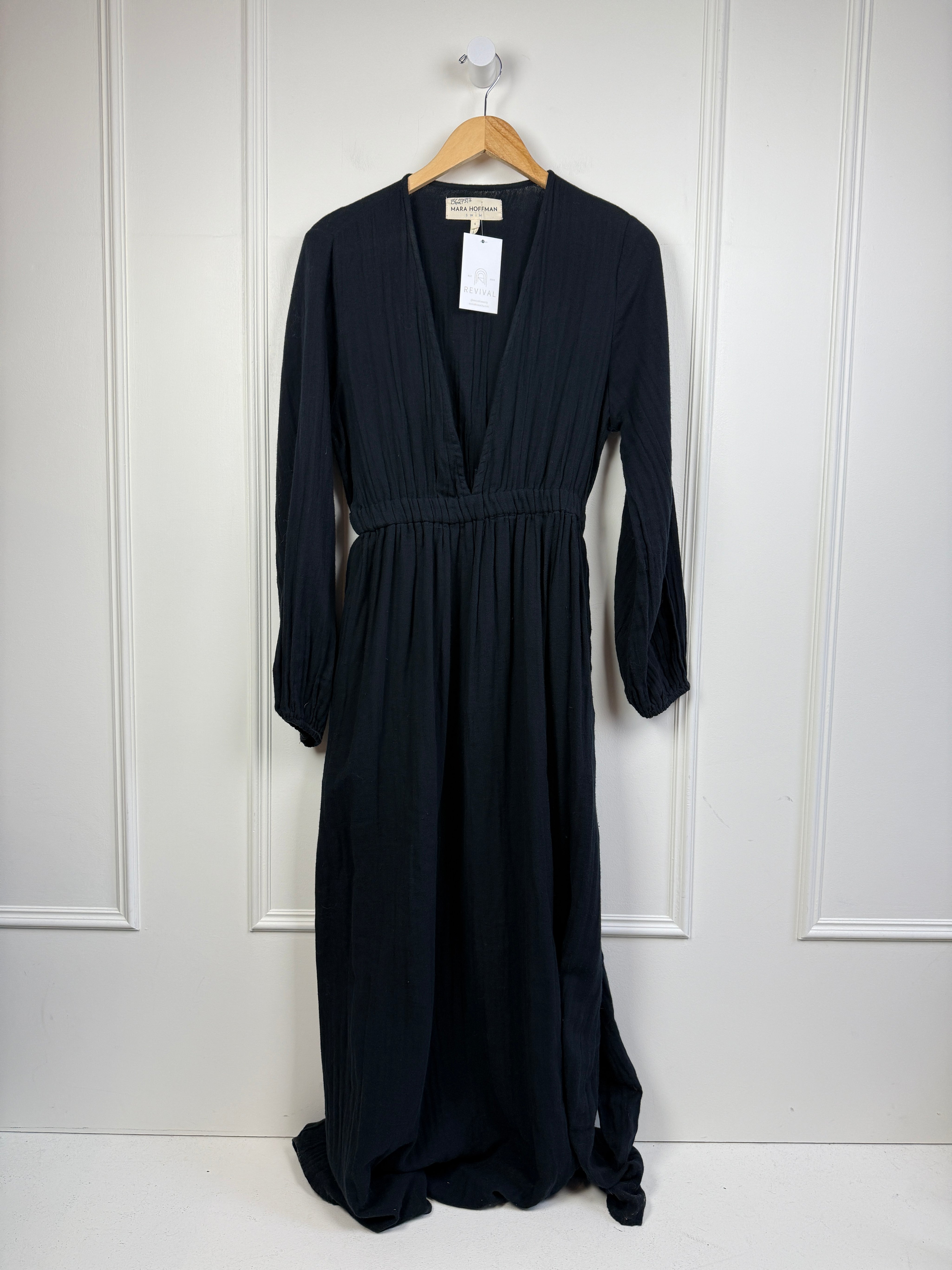 Mara Hoffman Black Dress (S)