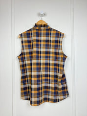 Nili Lotan Plaid Top (L)