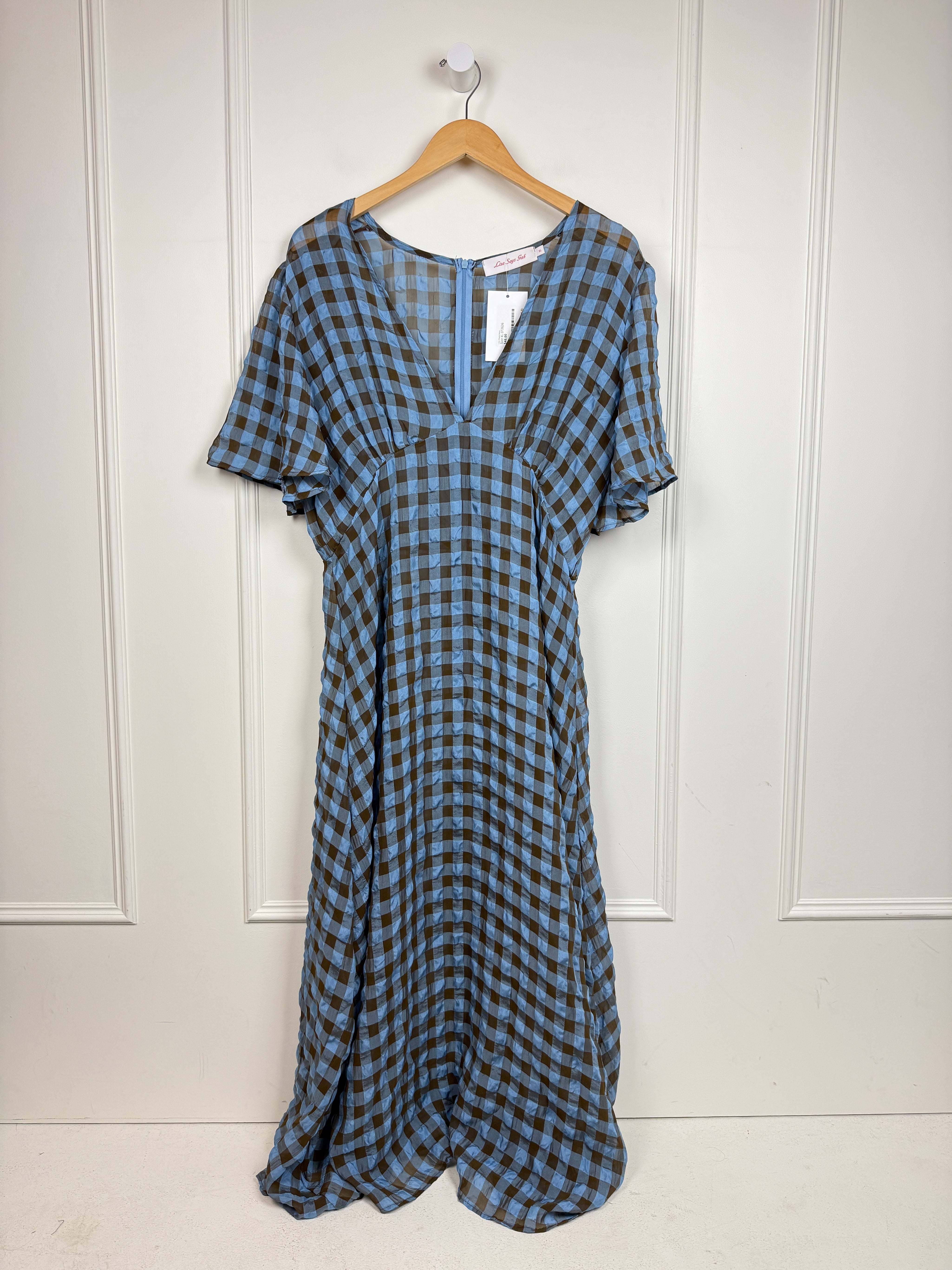 Lisa Says Gah Check Dress (XL)