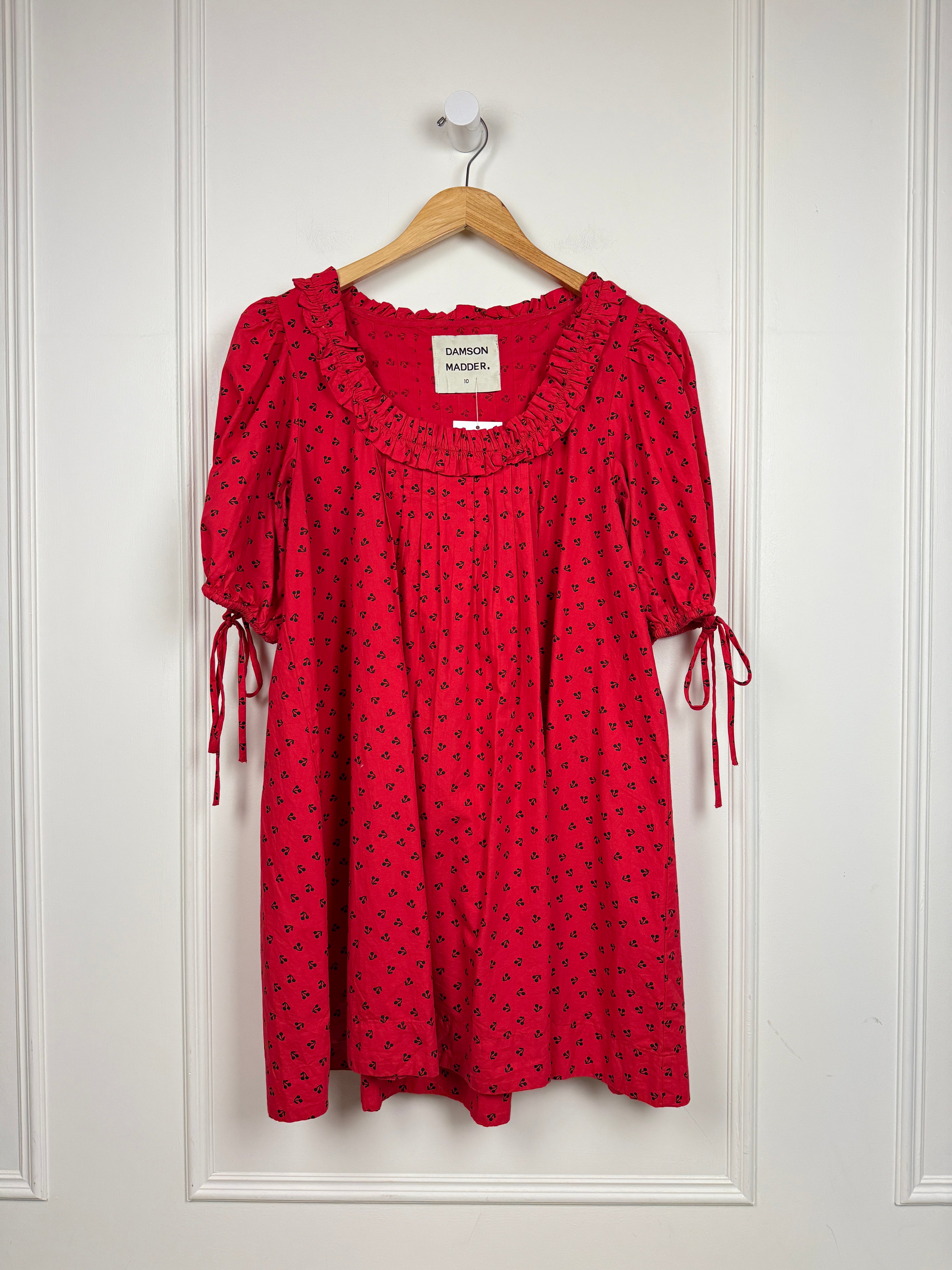 Damson Madder Jemima Cherry Dress (M)