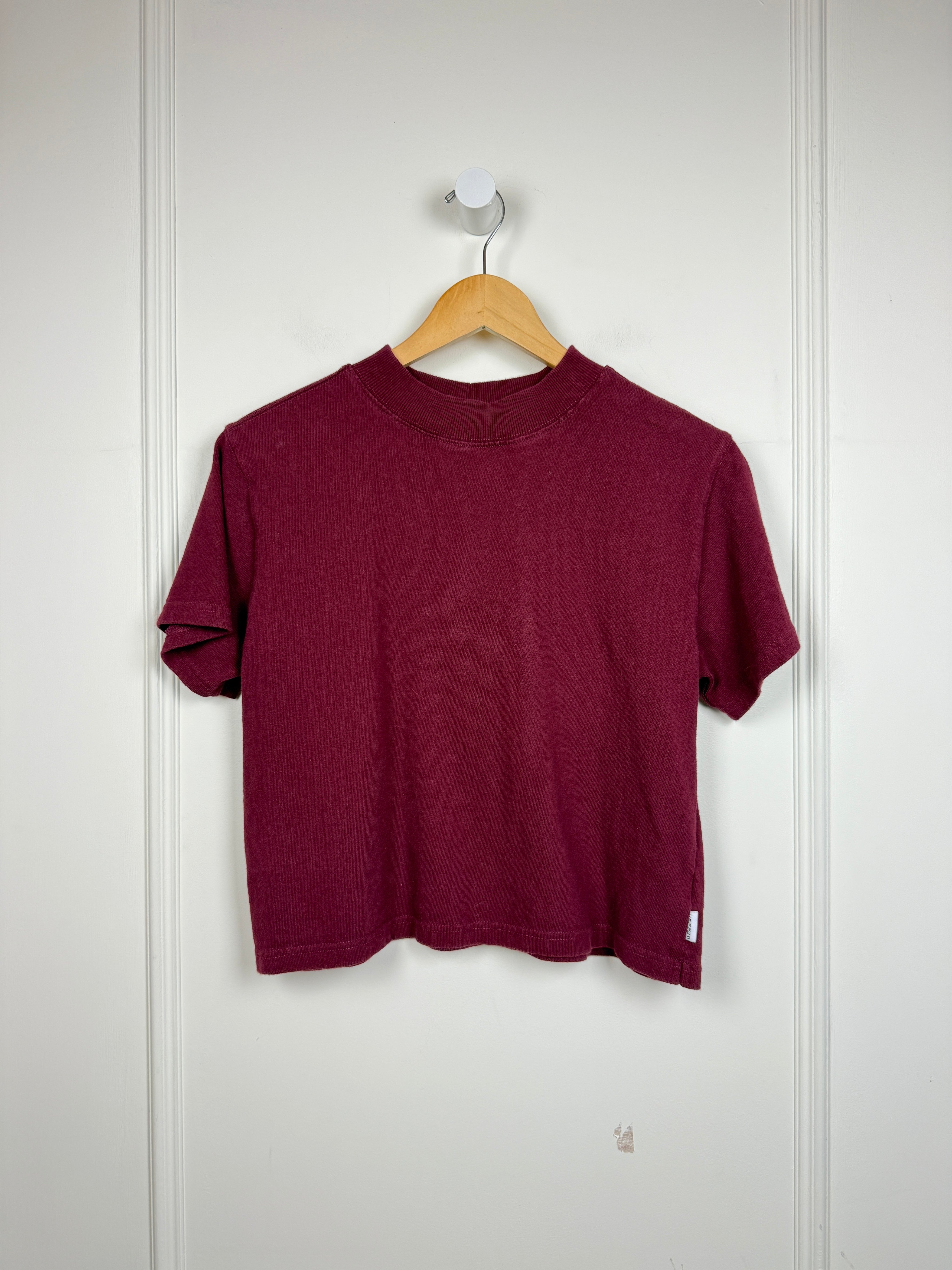 Le Bon Shoppe Maroon Tee (S)