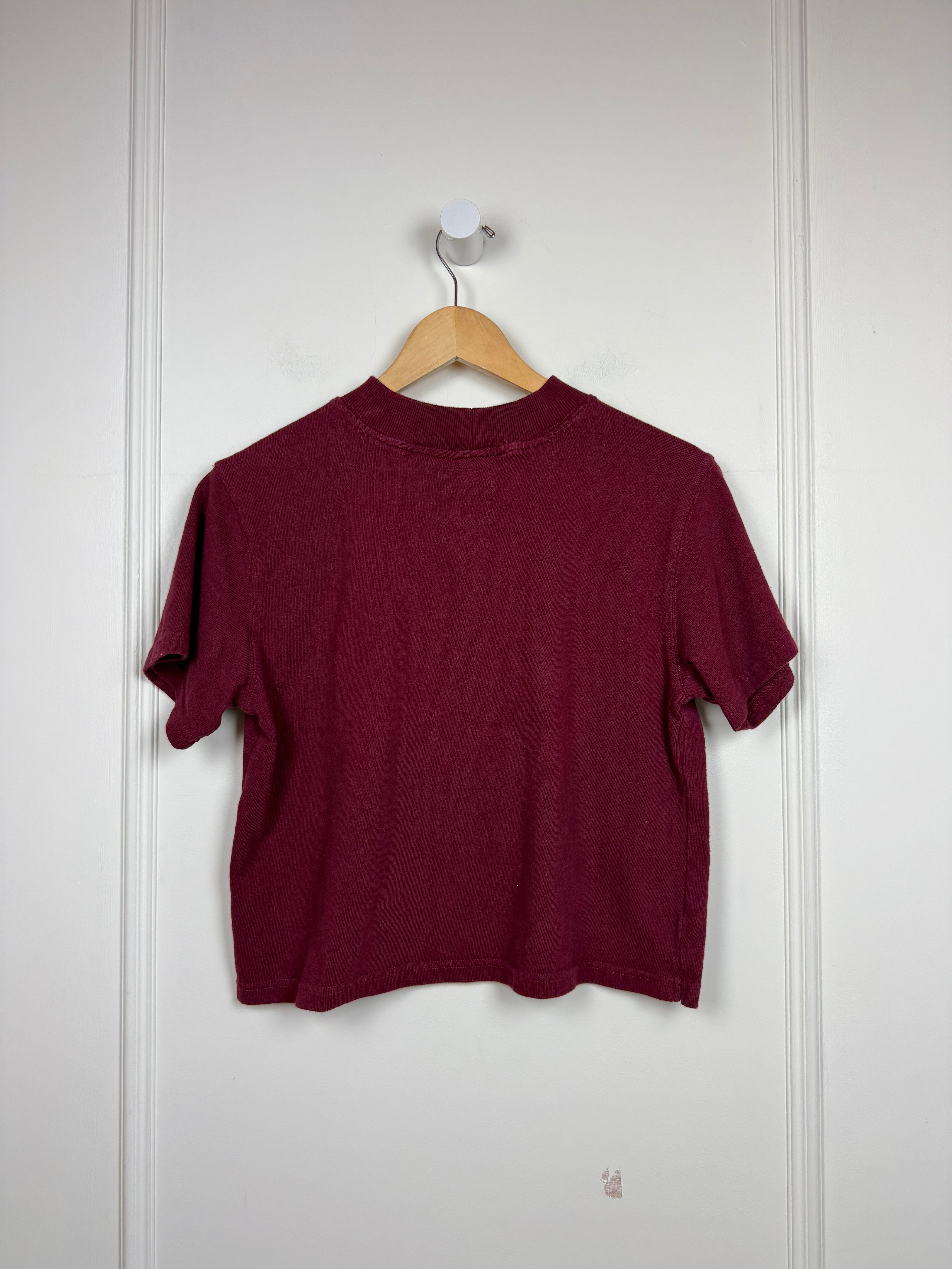 Le Bon Shoppe Maroon Tee (S)