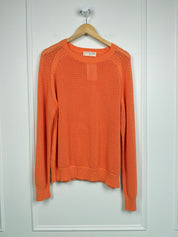 Electric & Rose Orange Knit Sweater (M)