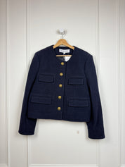 Veronica Beard Navy Leslie Jacket (16/XL)