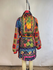 Farm Rio Patchwork Tapestry Coat (M)