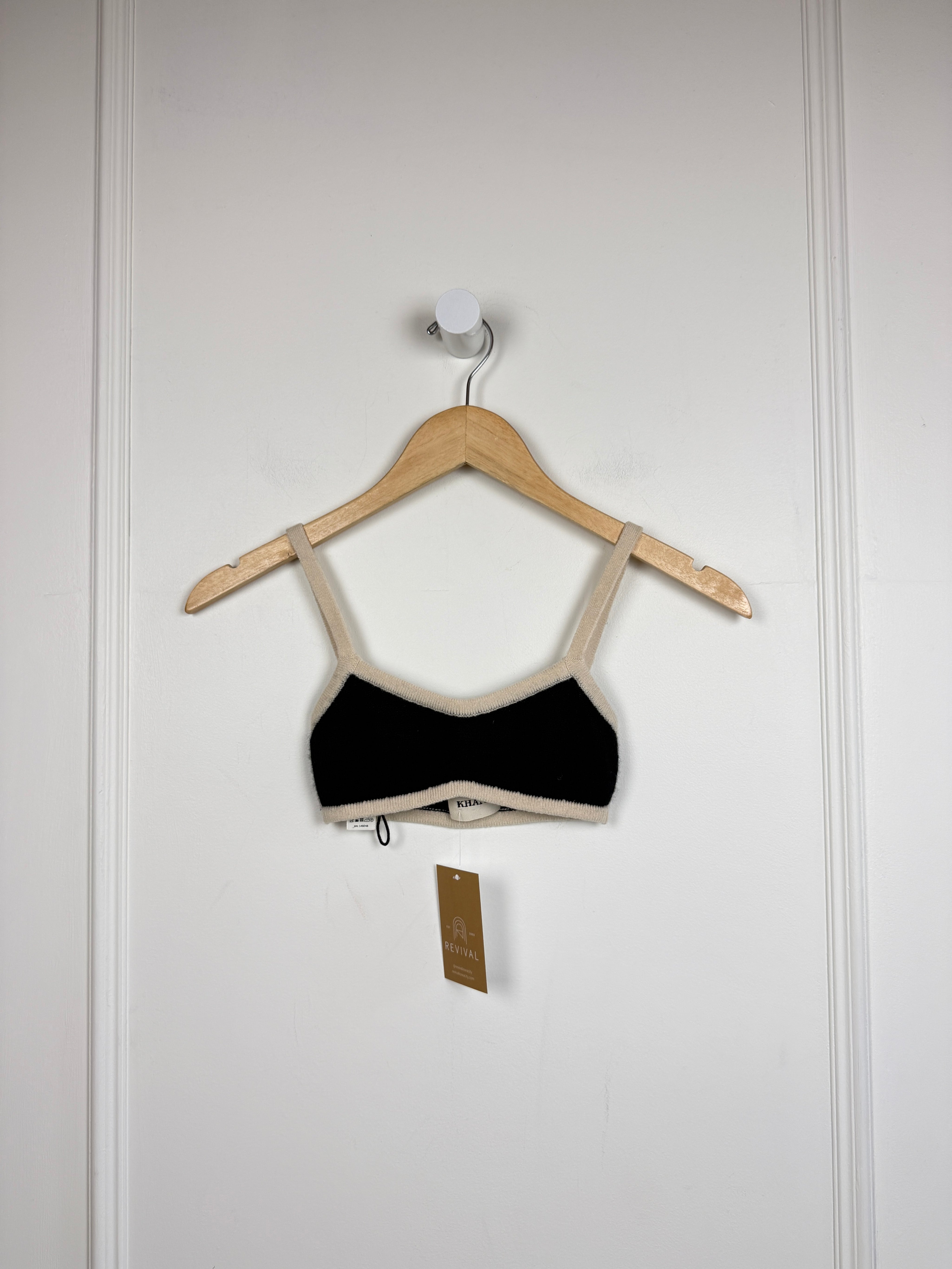 Khaite Cashmere Bra Top (XS)