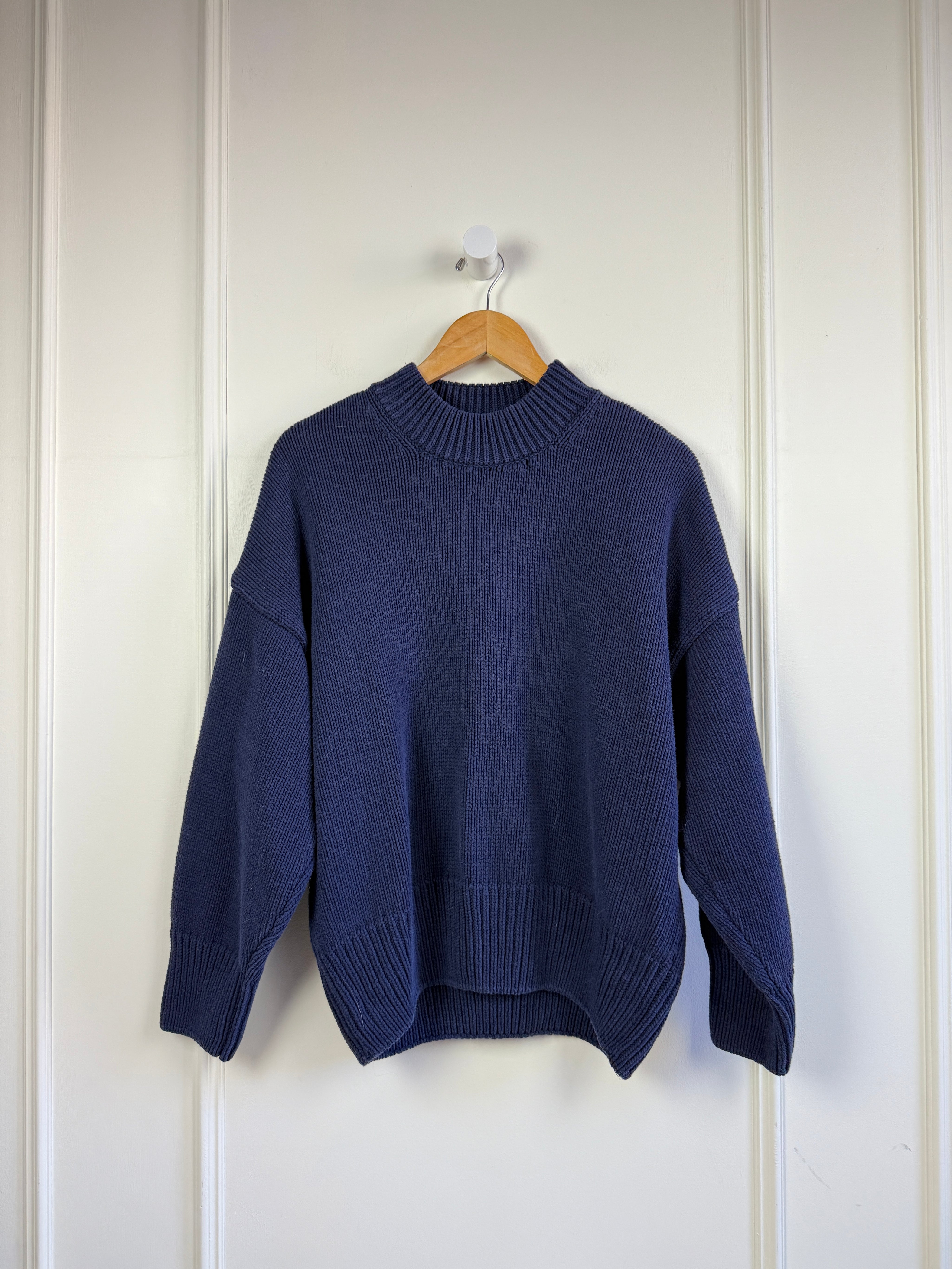 Thinking Mu Navy Sweater (M)