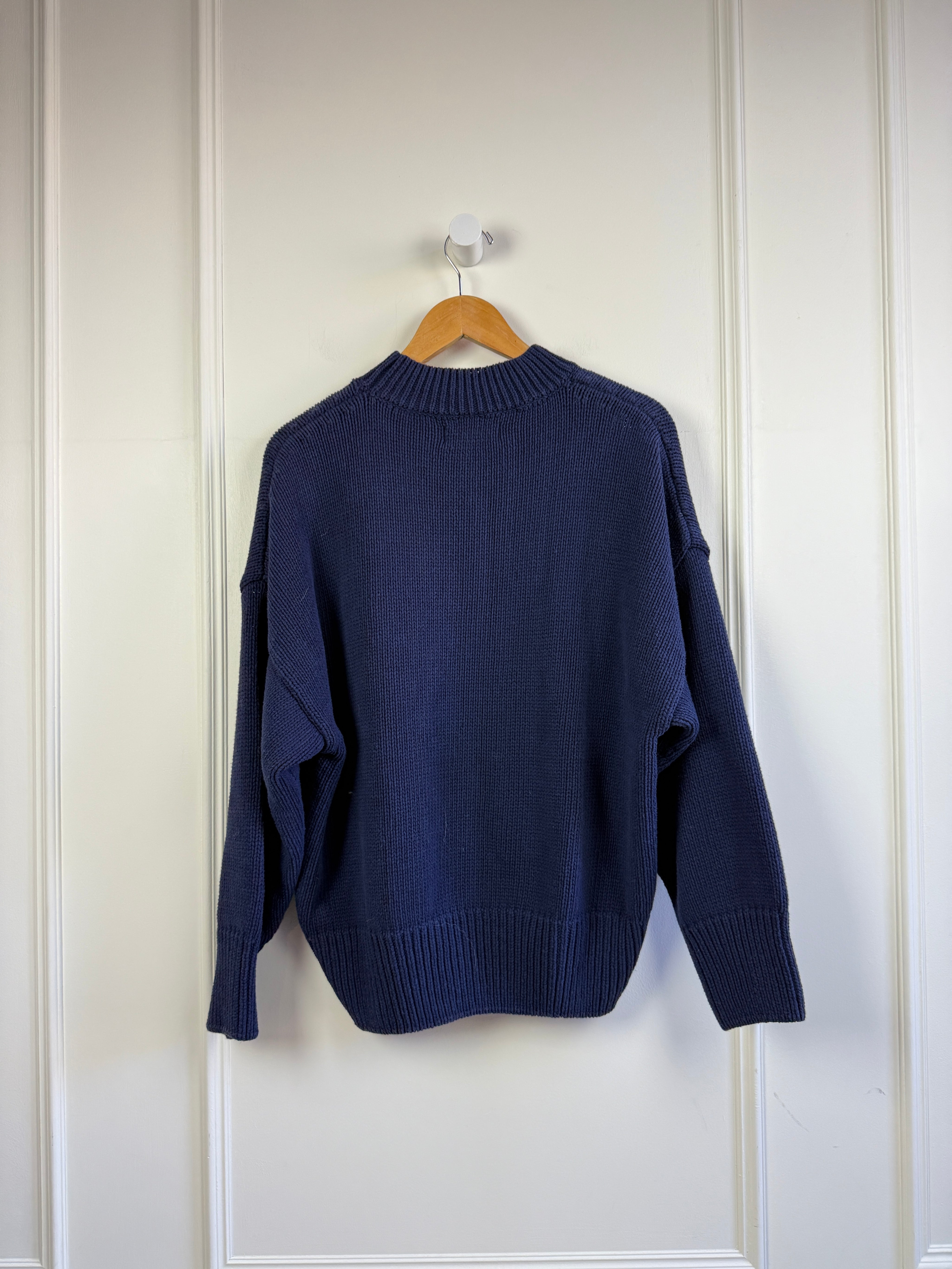 Thinking Mu Navy Sweater (M)