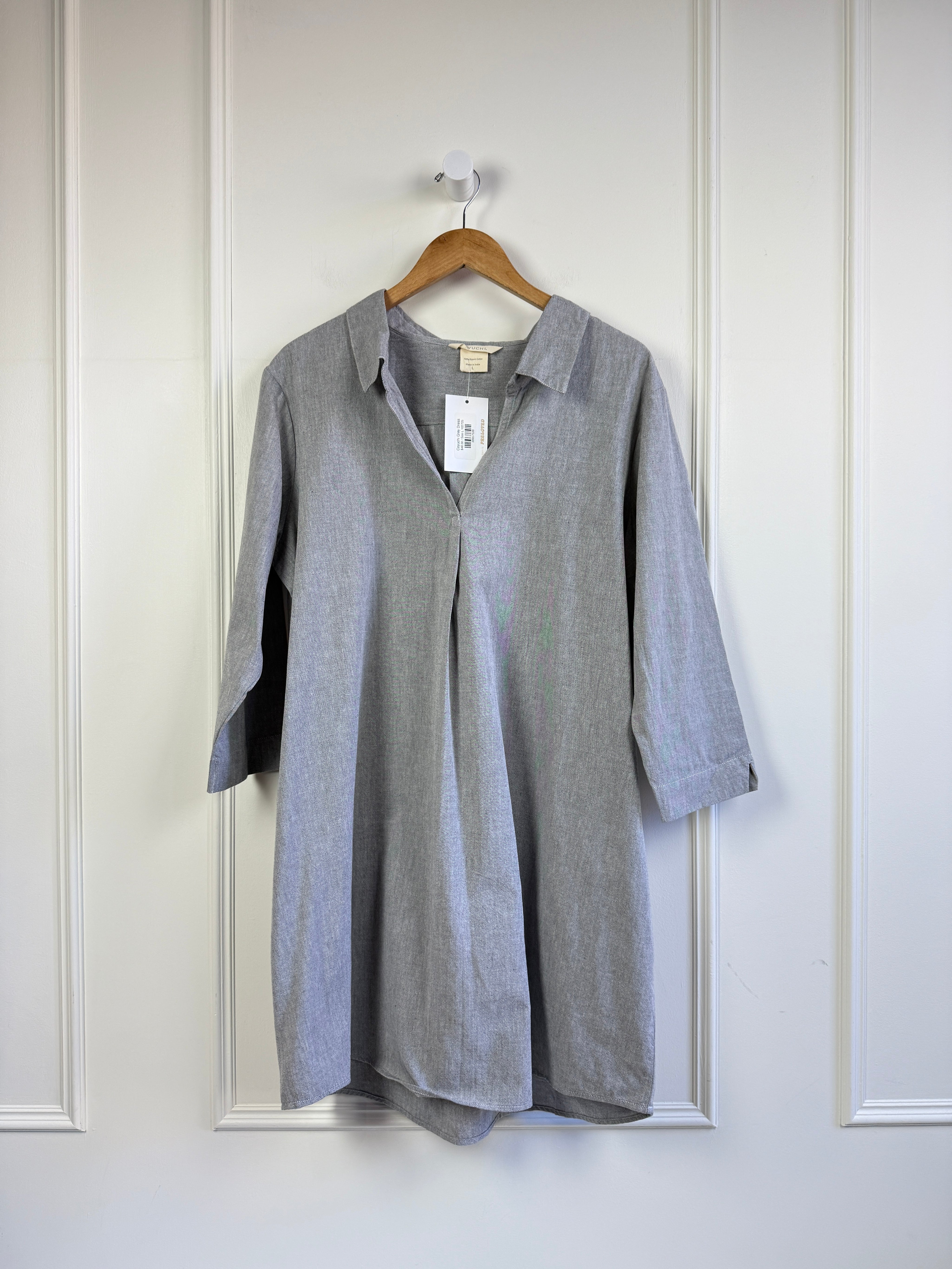 Coyuchi Grey Dress (L)