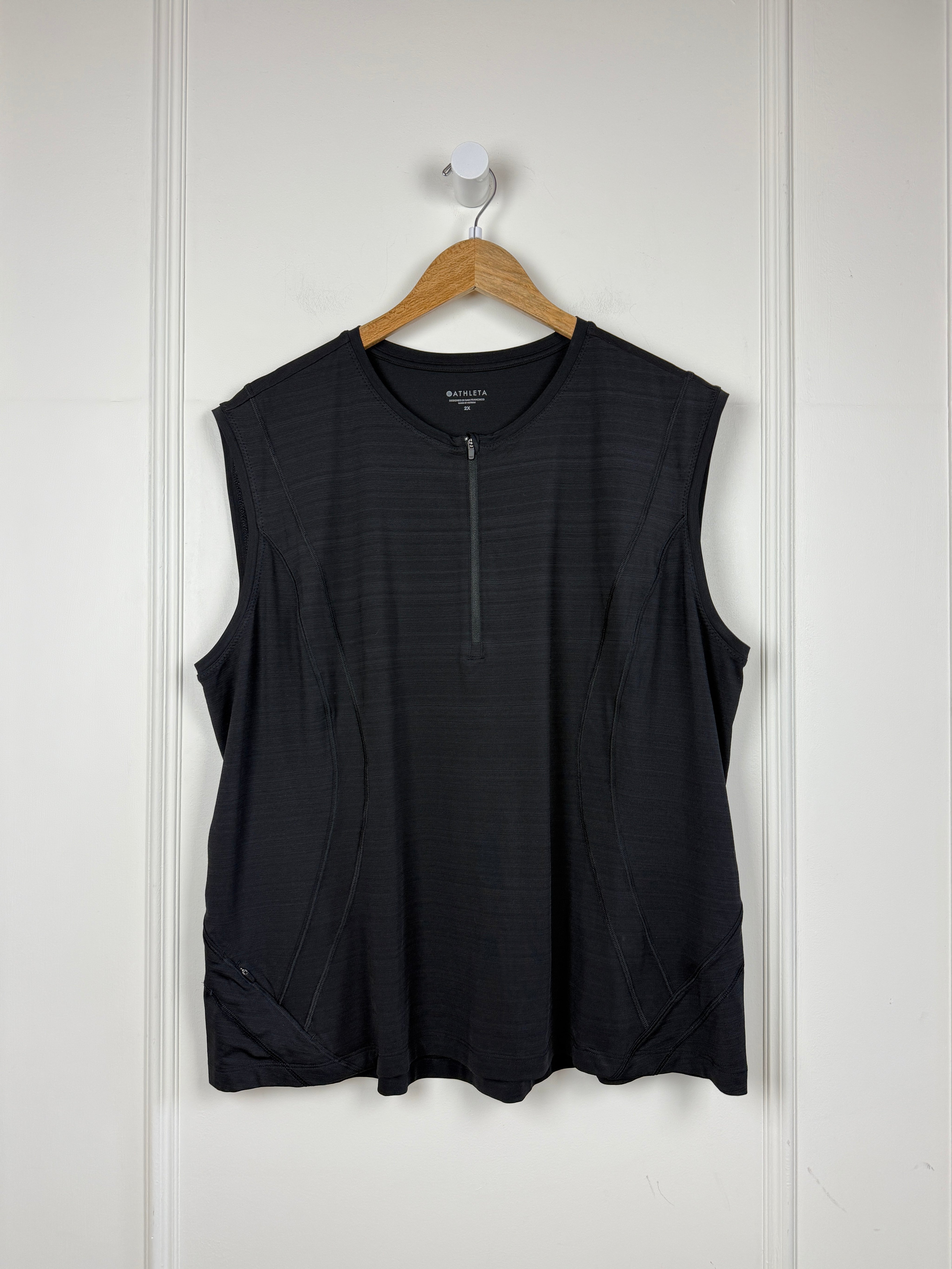Athleta Black Tank Top (2X)