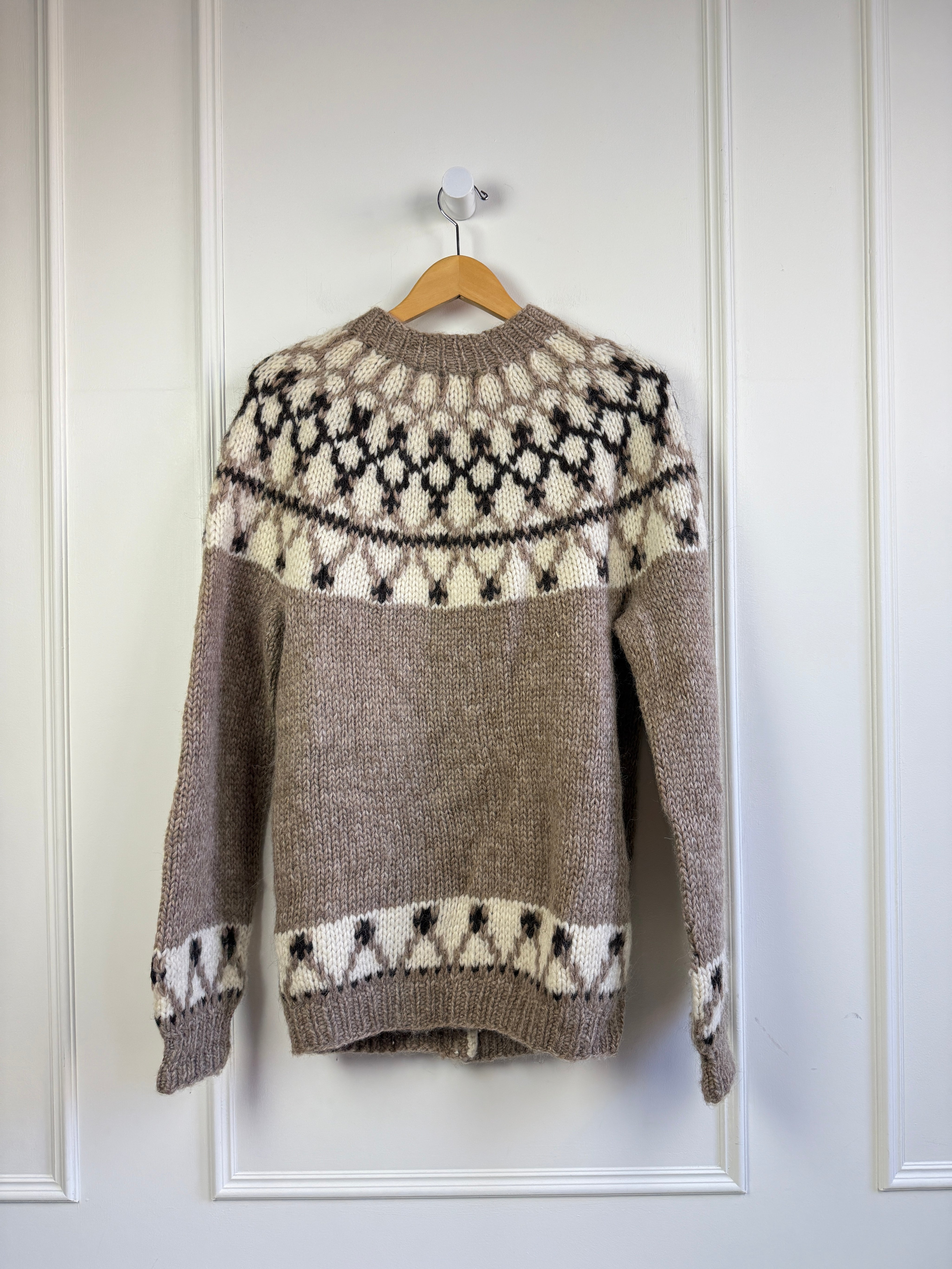 Handmade Wool Cardigan (L/XL)