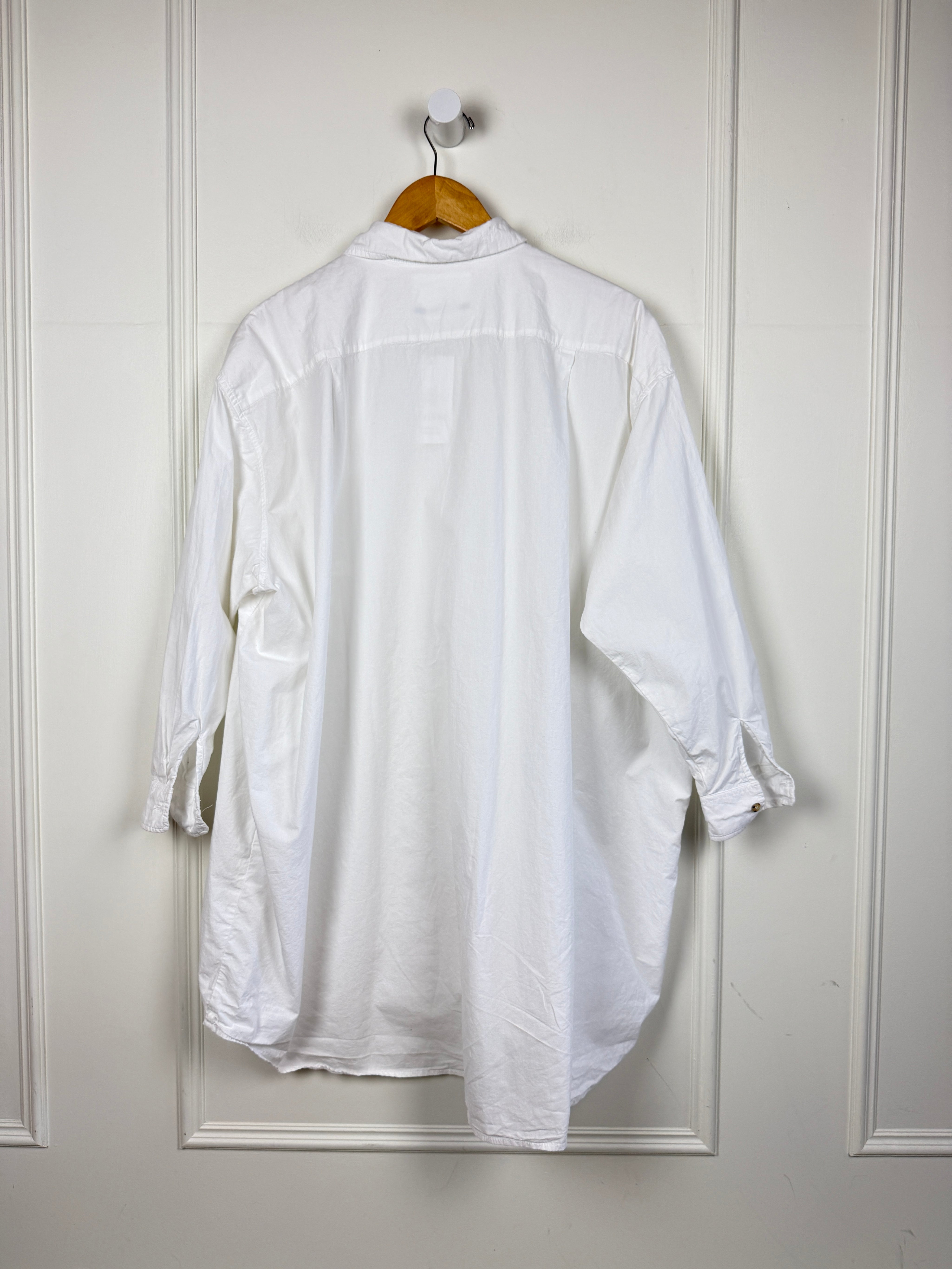 Rita Row White Button Down (XS)
