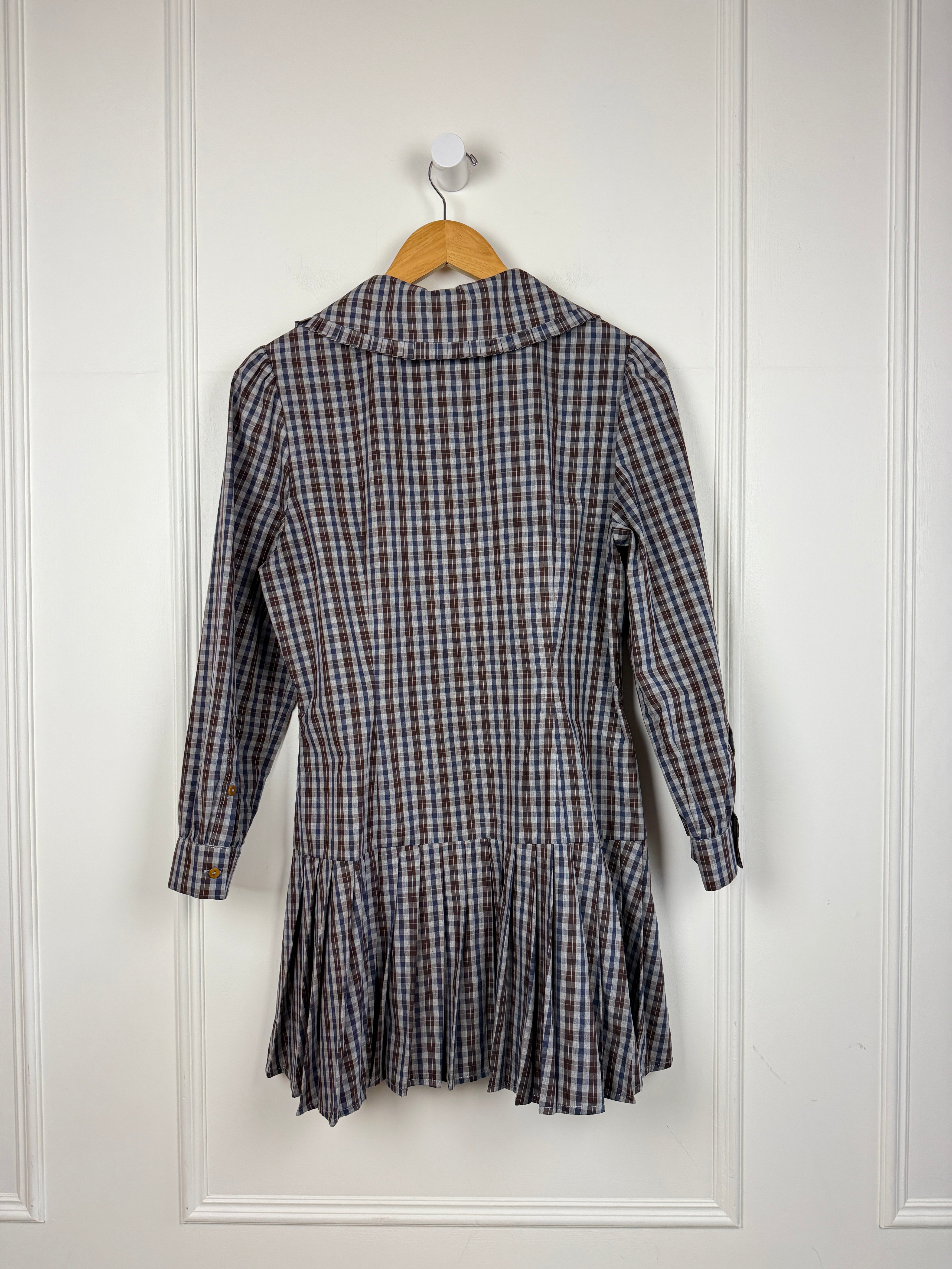 My Mum Made It Plaid Dress (L)