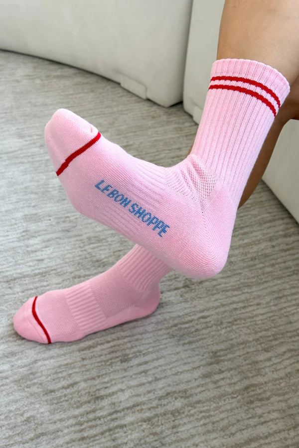 Le Bon Shoppe - Boyfriend Socks | Amour Pink