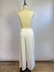 Corinne Collection Label White Soft Pants (L)