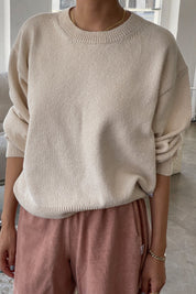Le Bon Shoppe - Milo Cotton Sweater | Naturel