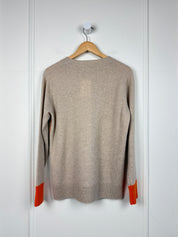 Pura Cashmere Tan Sweater (M)