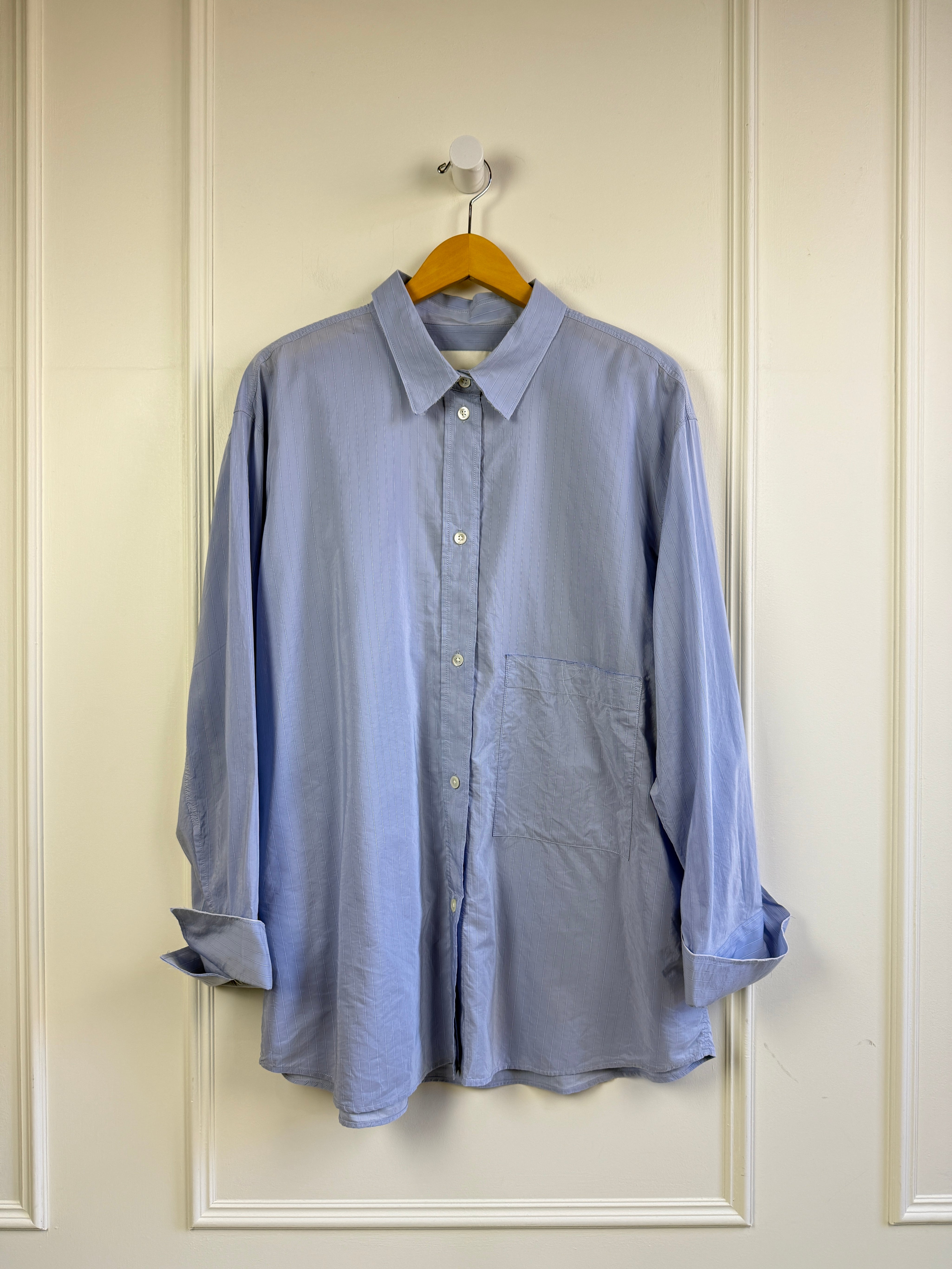 Rohe Pinstripe Button Up (L/42)
