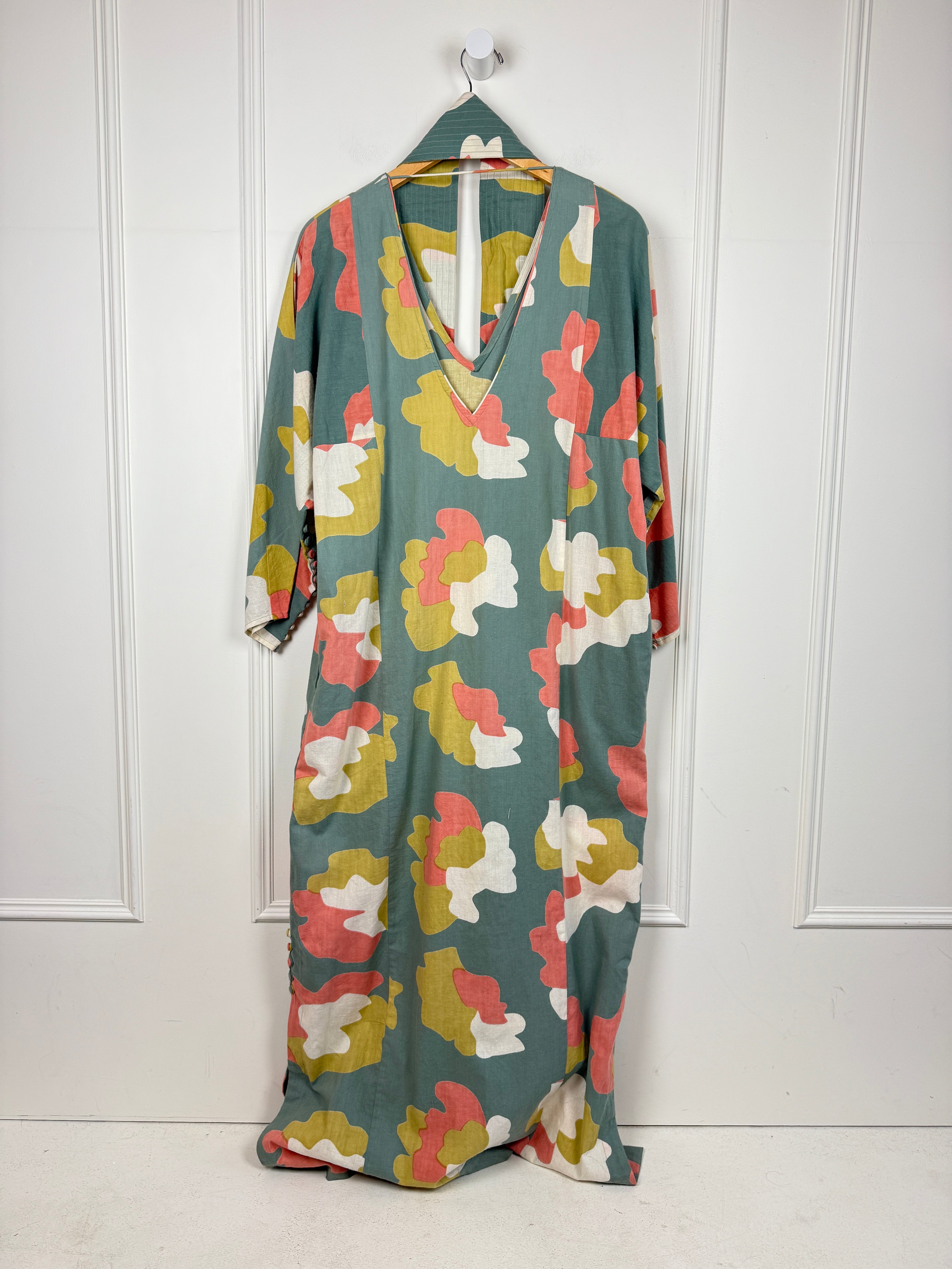 Mirth Curacao Caftan in Waterlily (M)