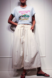 Psophia Cream Wide Leg Culotte (L/42)