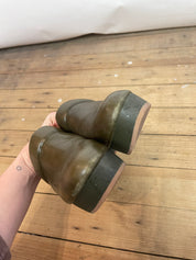 Misha & Puff Green Clog (39)