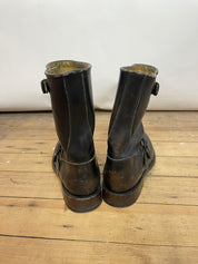 Frye Black Engineer Boots (7.5)