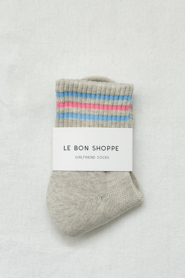 Le Bon Shoppe - Girlfriend Socks | Bright Grey