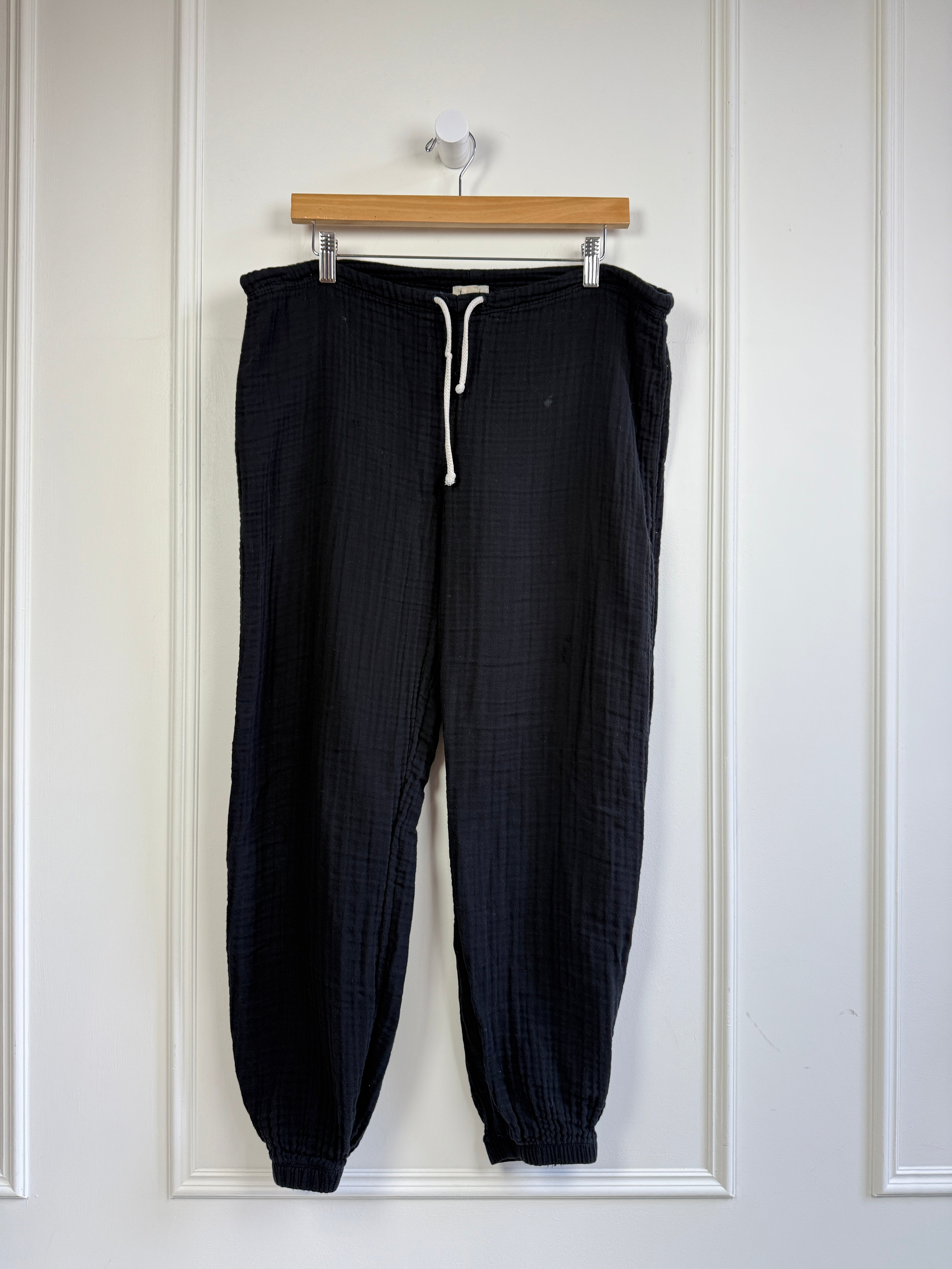Donni Low Slung Gauze Pants (S)