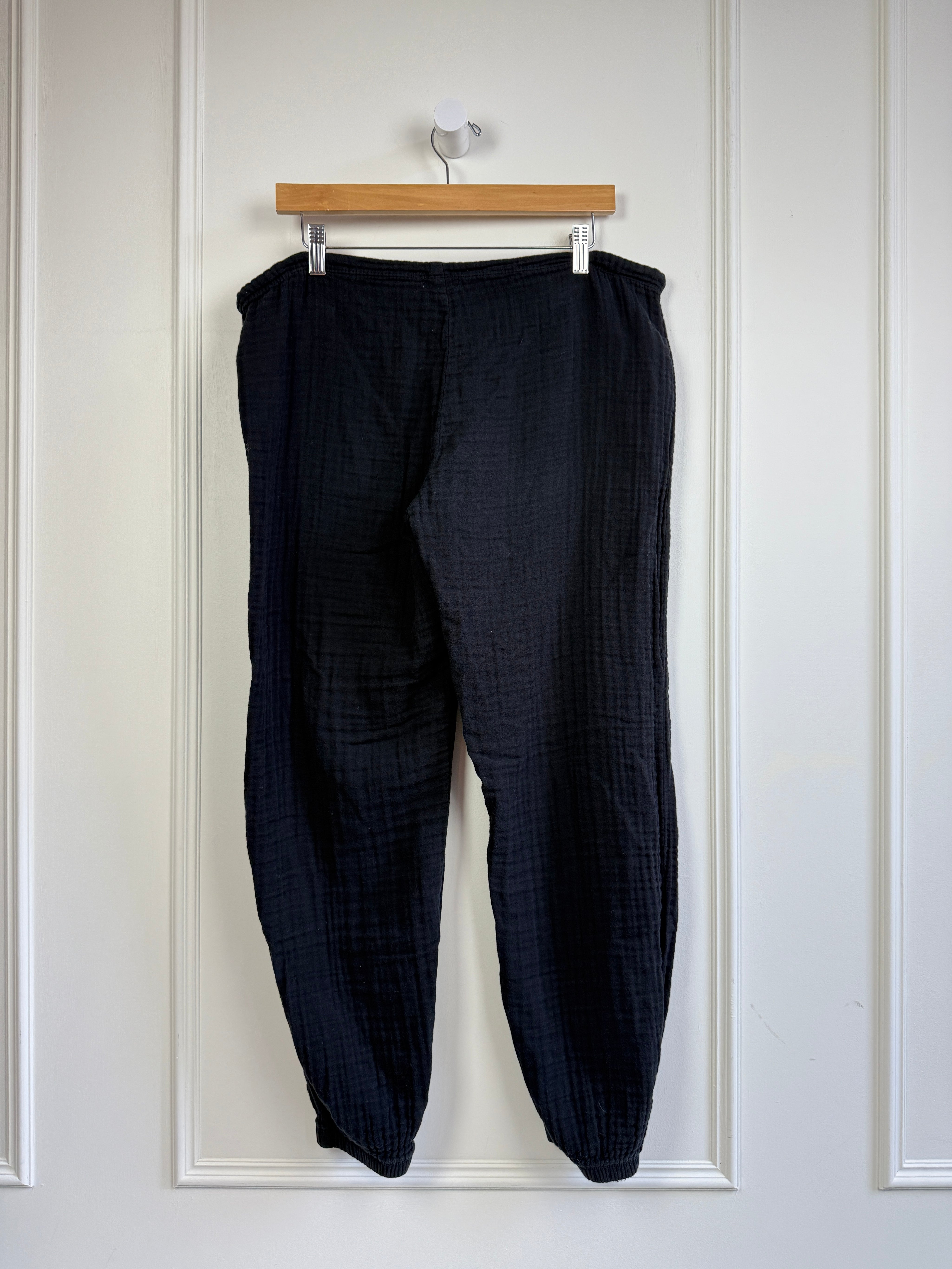 Donni Low Slung Gauze Pants (S)