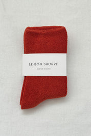 Le Bon Shoppe - Cloud Socks | Burnt Orange