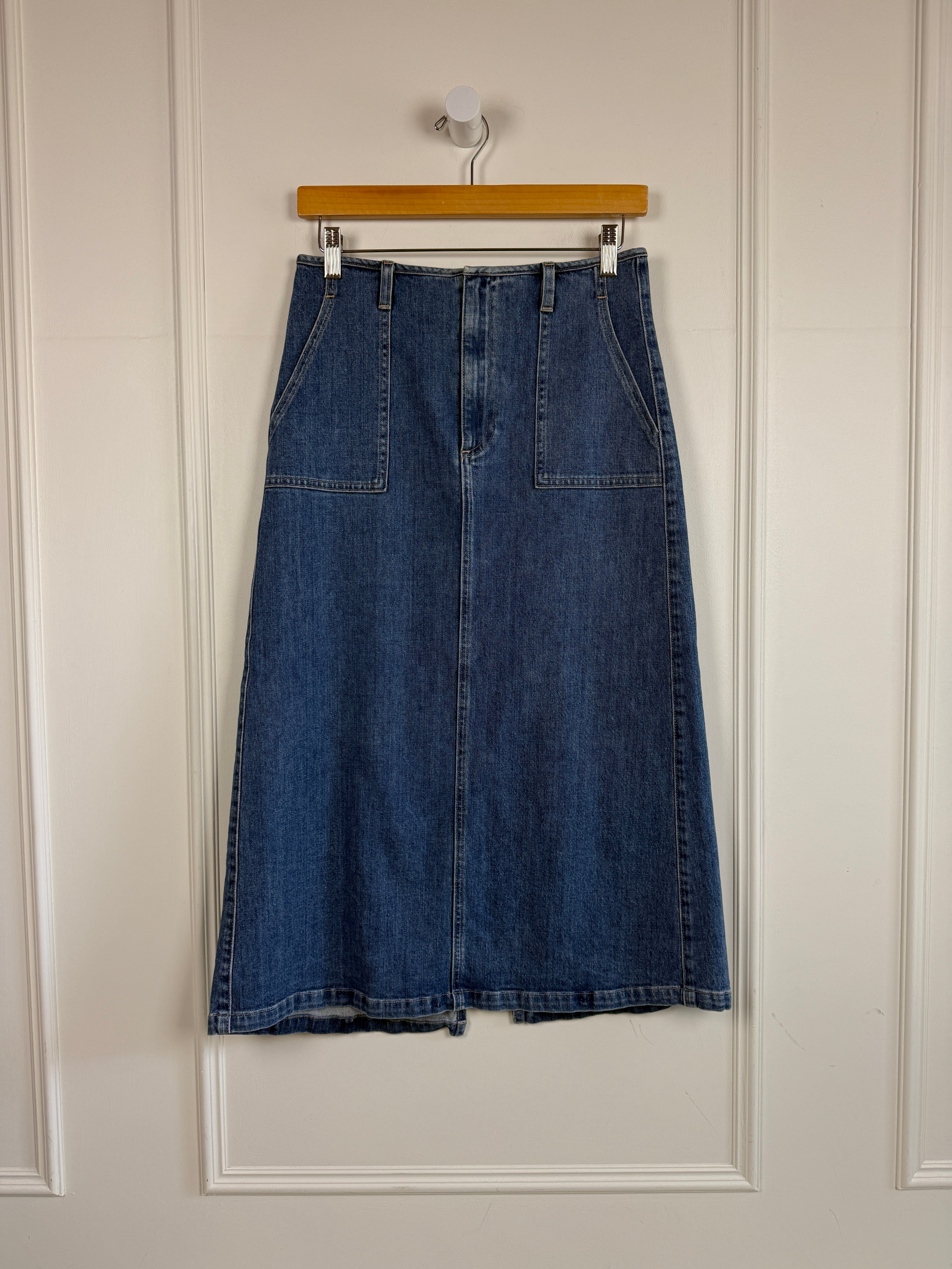Le Jean Denim Skirt (S)