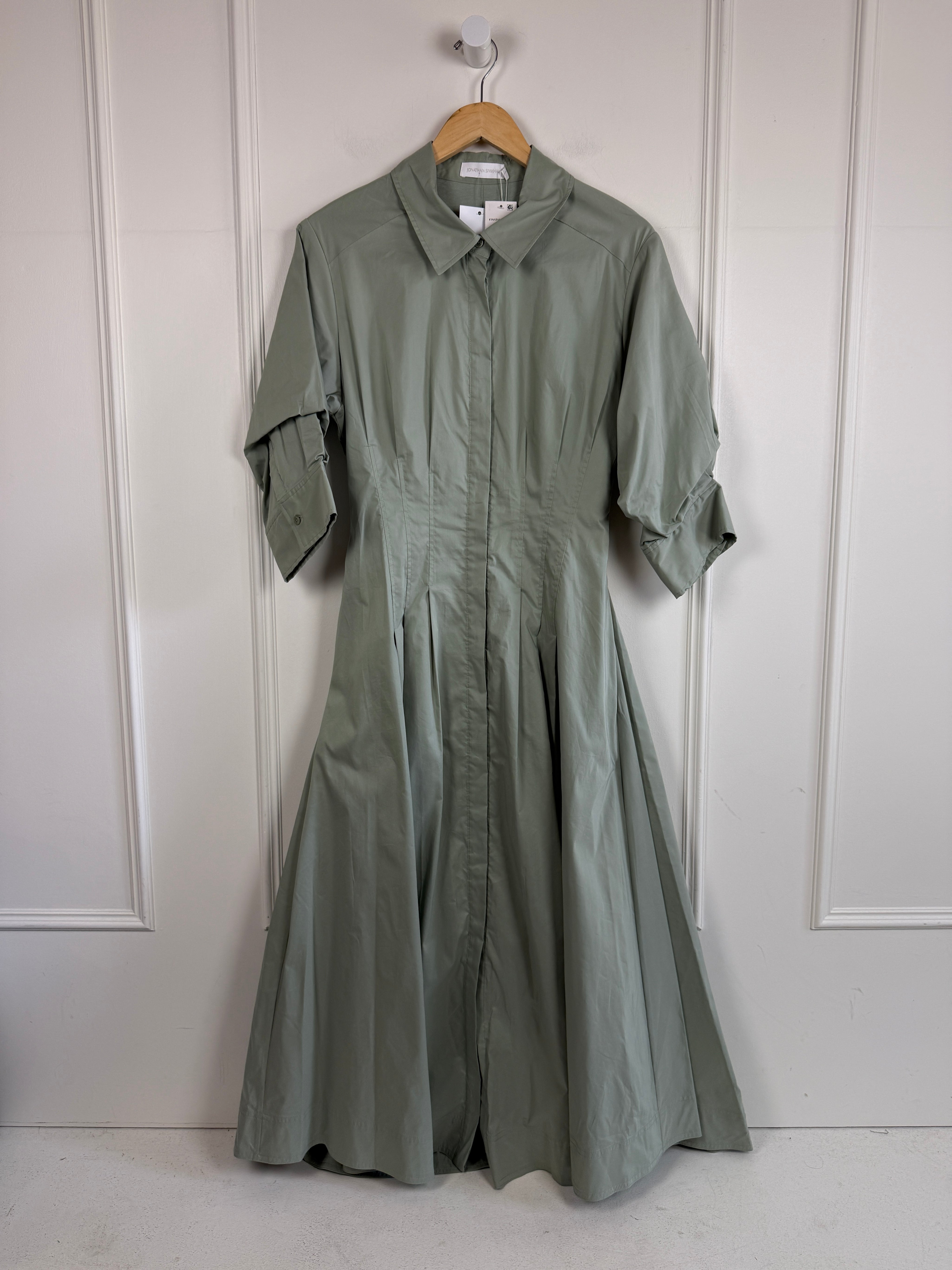Jonathan Simkhai Green Dress (L)