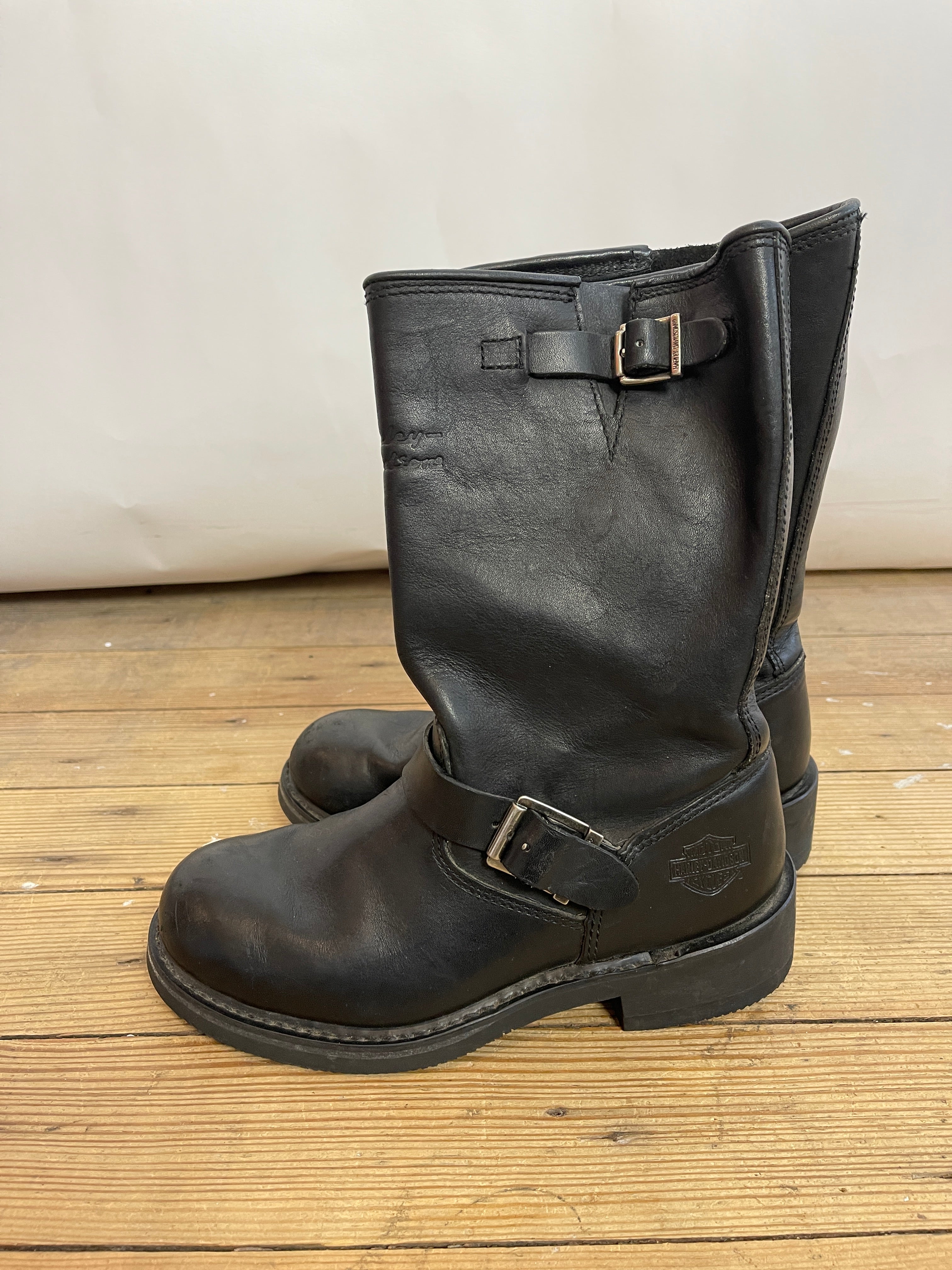 Harley Davidson Leather Boots (6.5)