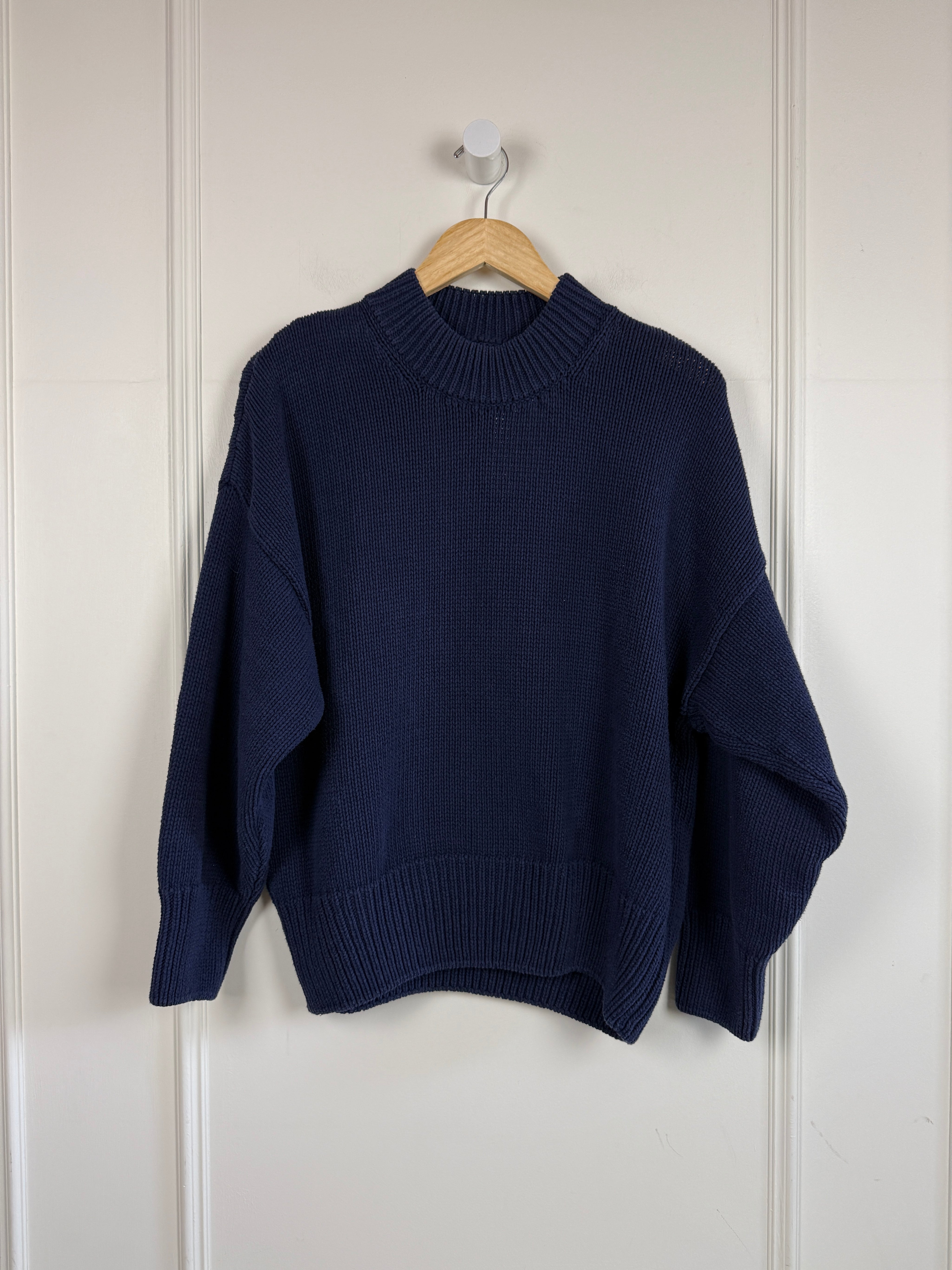 Thinking Mu Navy Sweater (M)