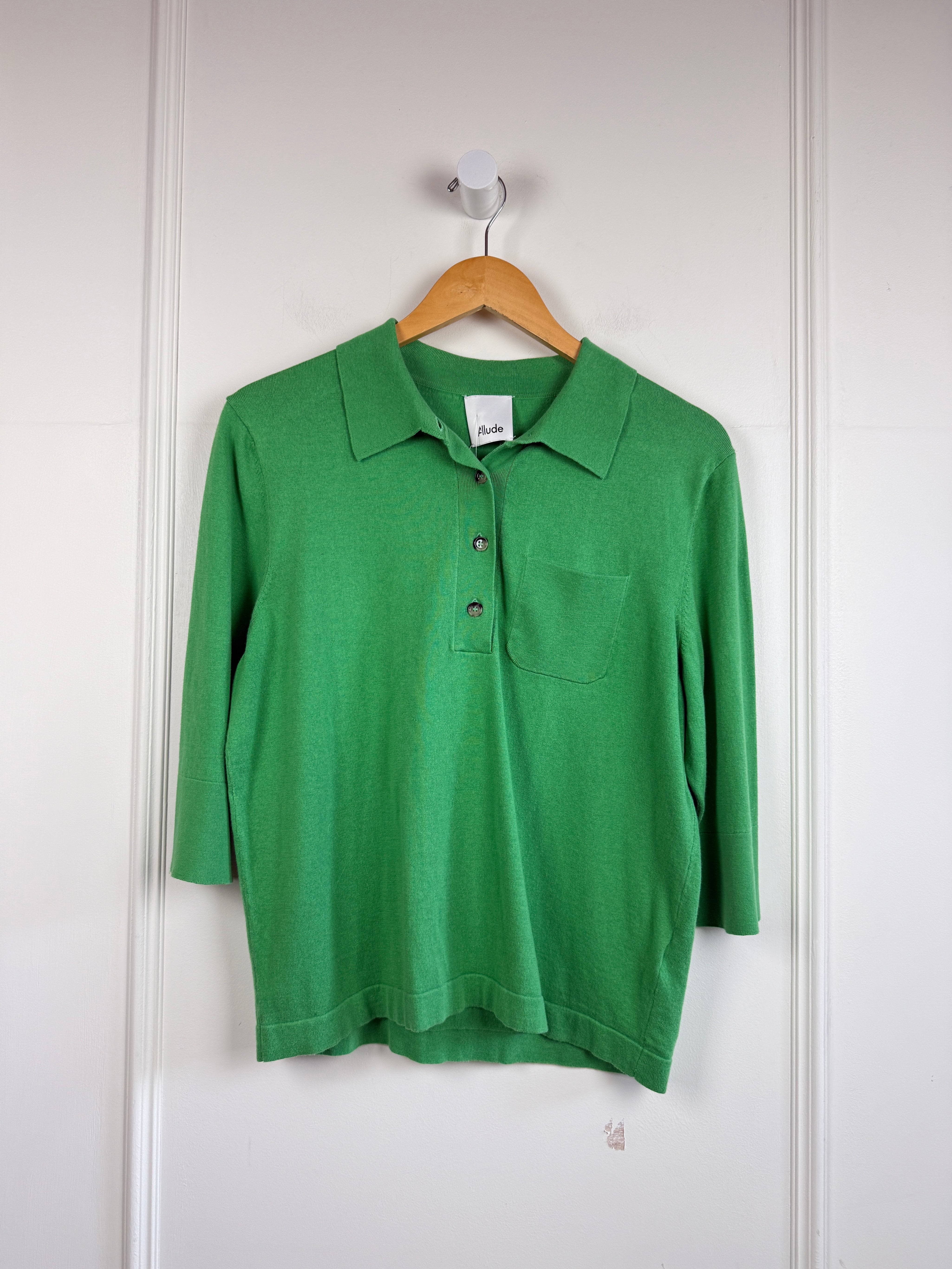 Allude Green Sweater (M)