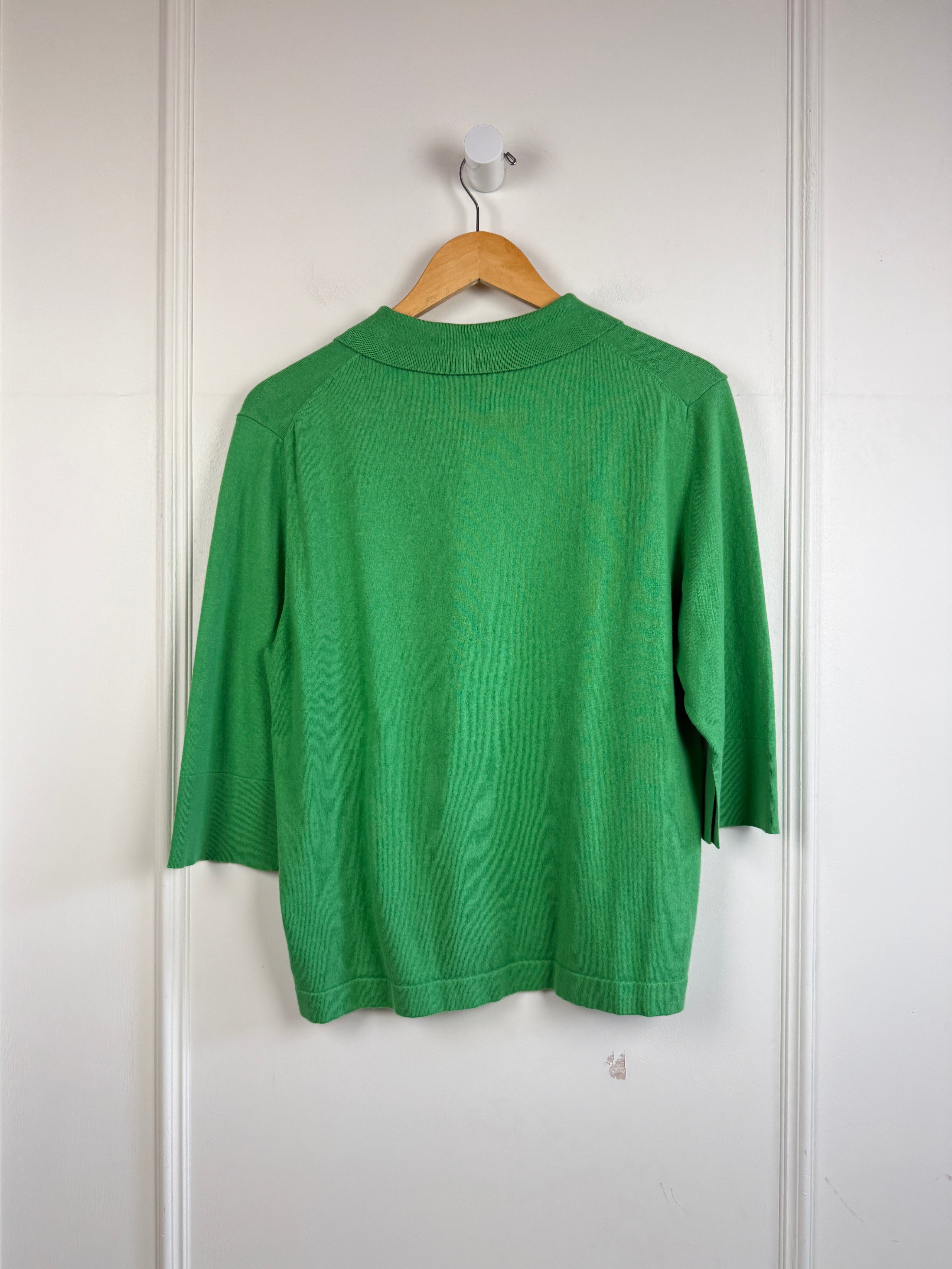 Allude Green Sweater (M)