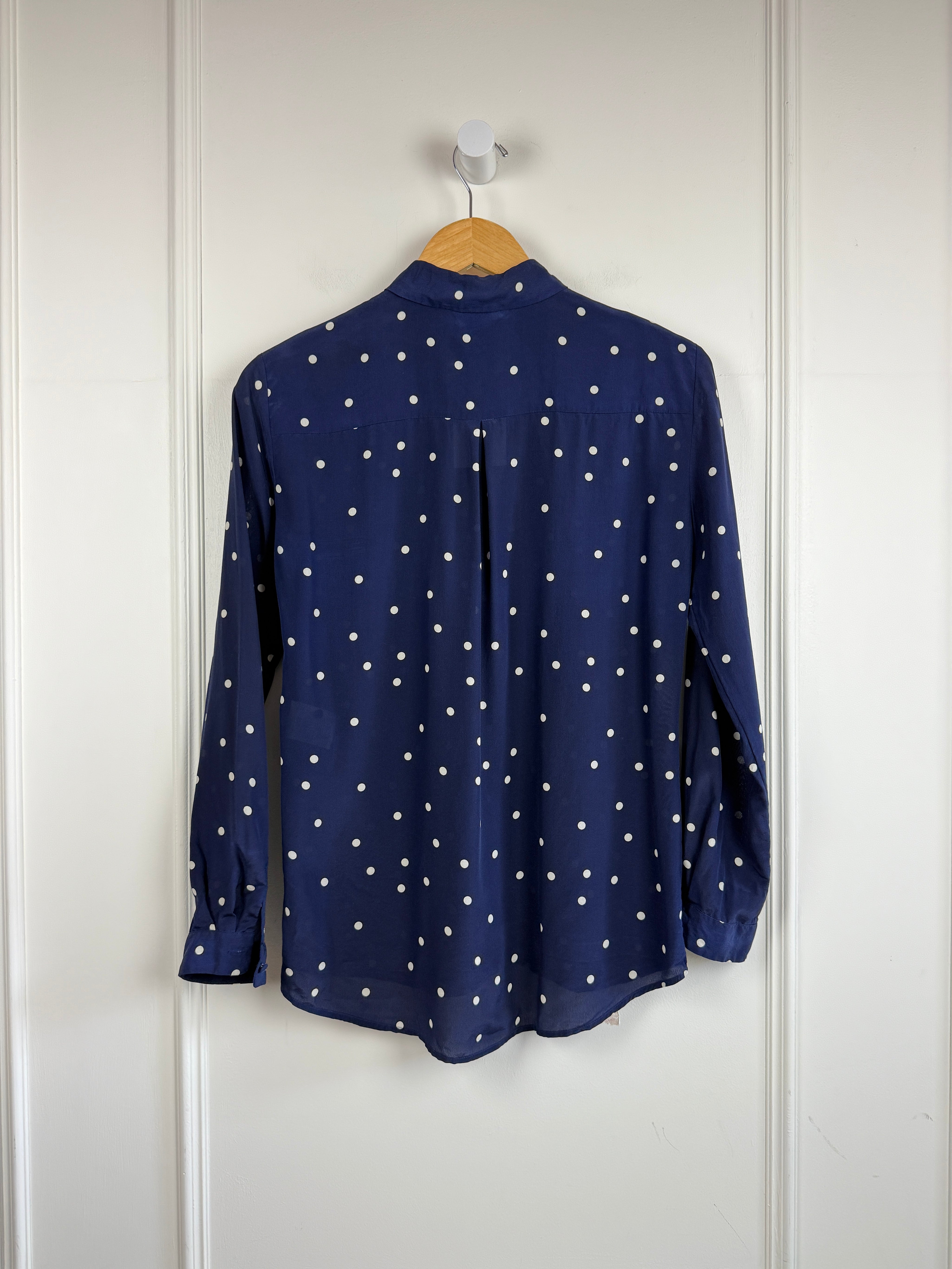 Sezane Silk Button Down (XS/34)