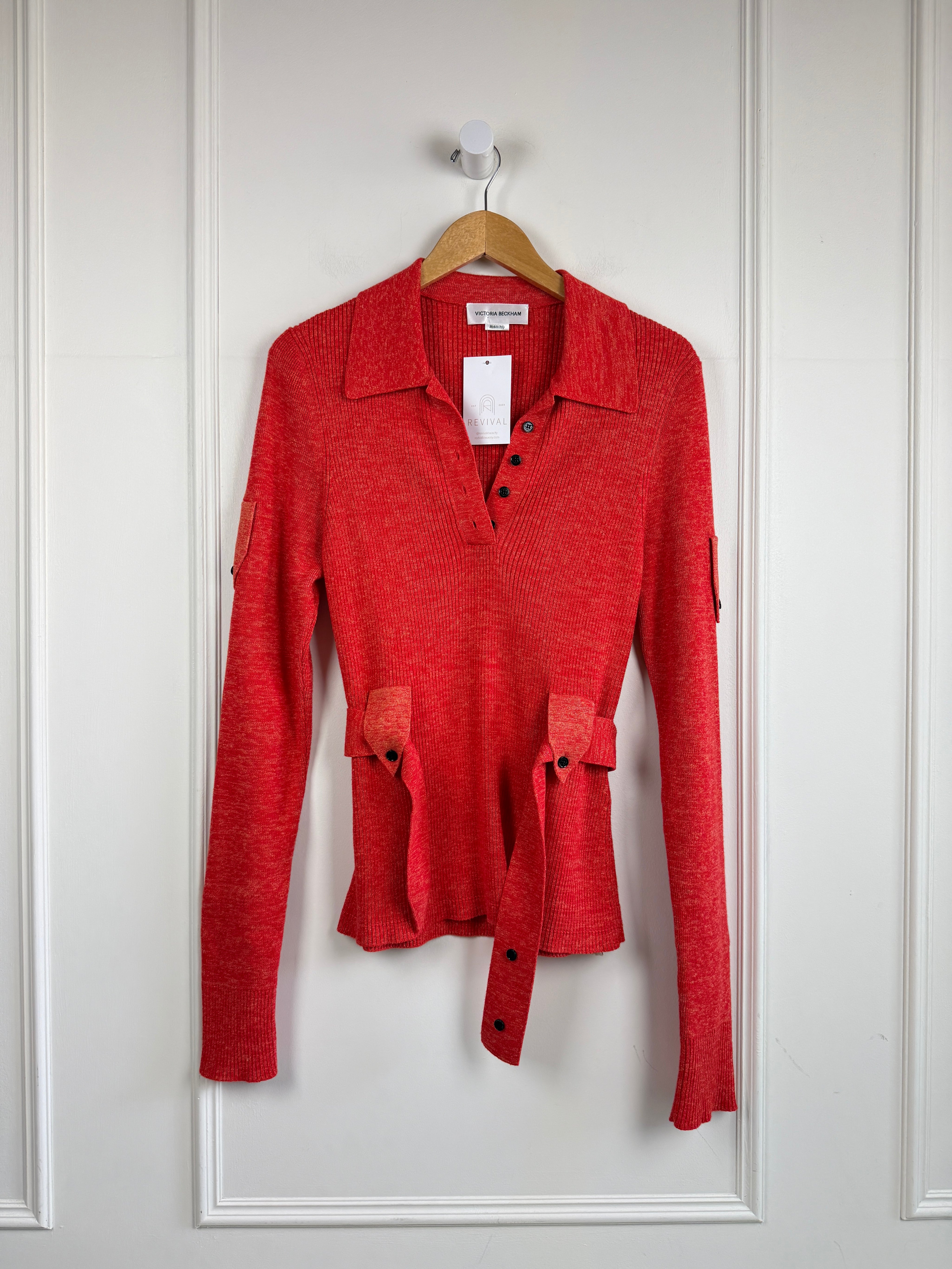 Victoria Beckham Red Knit (L)