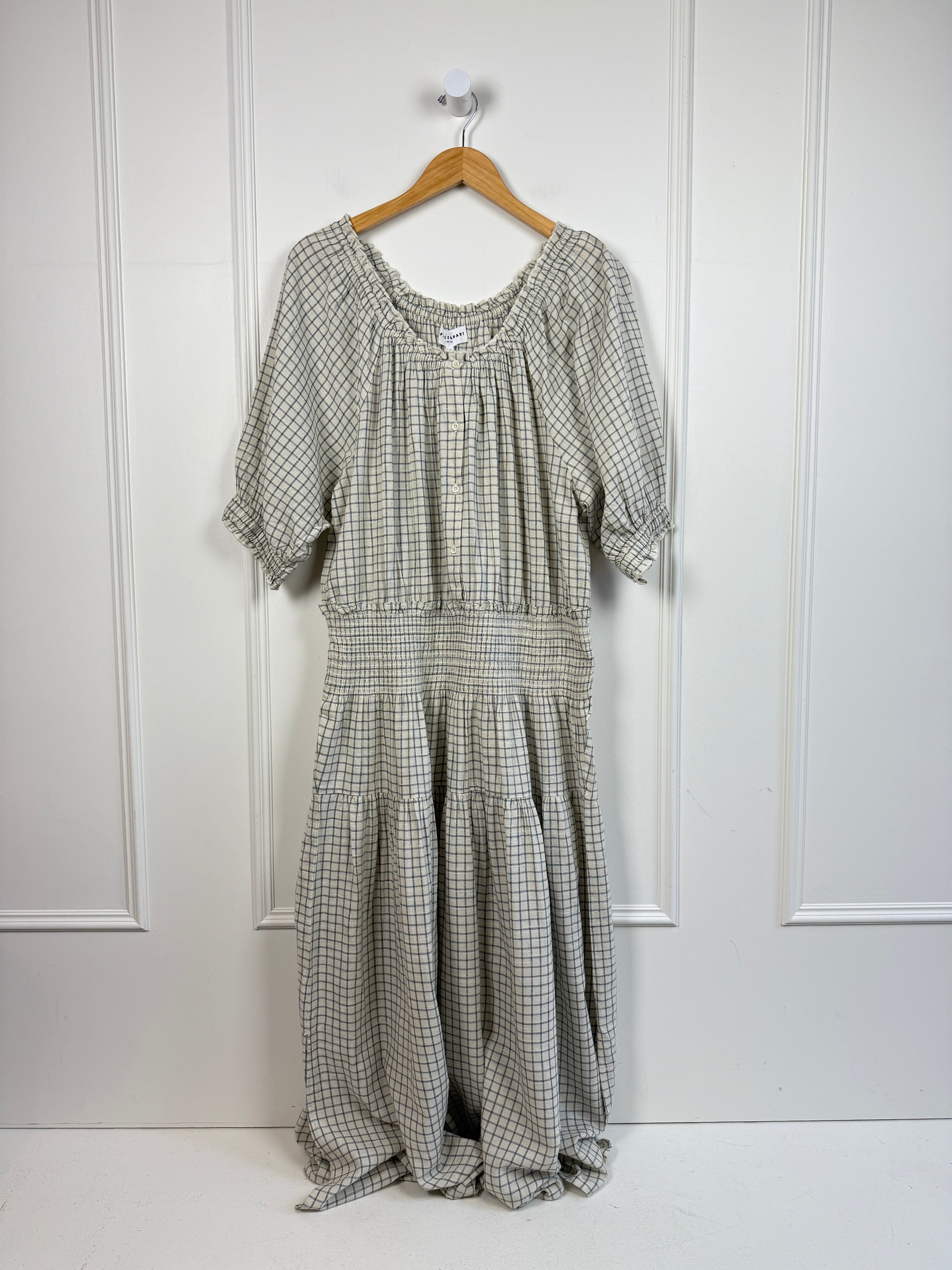 Apiece Apart Plaid Dress (2X)