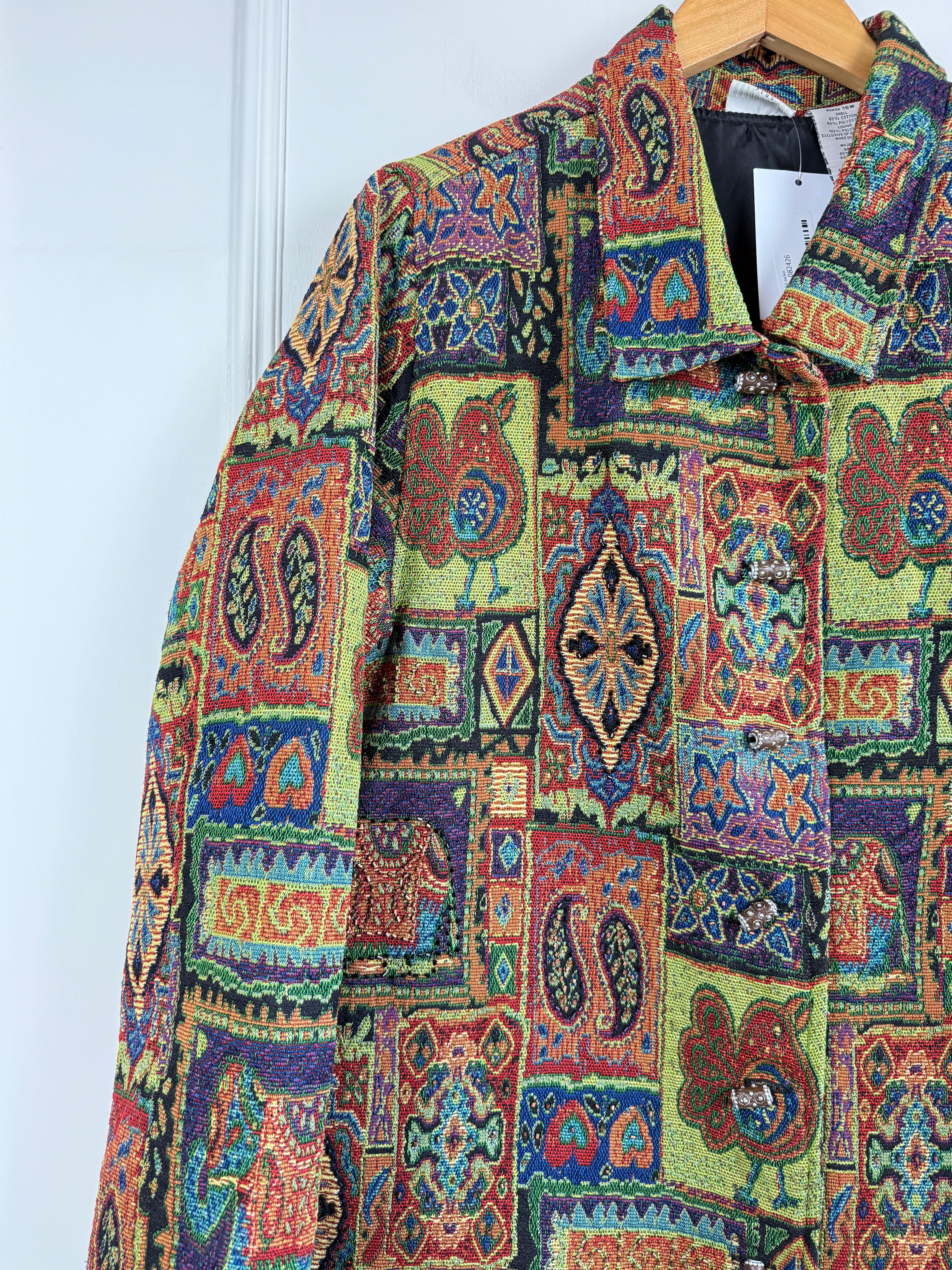 Vintage Colorful Jacket (L)