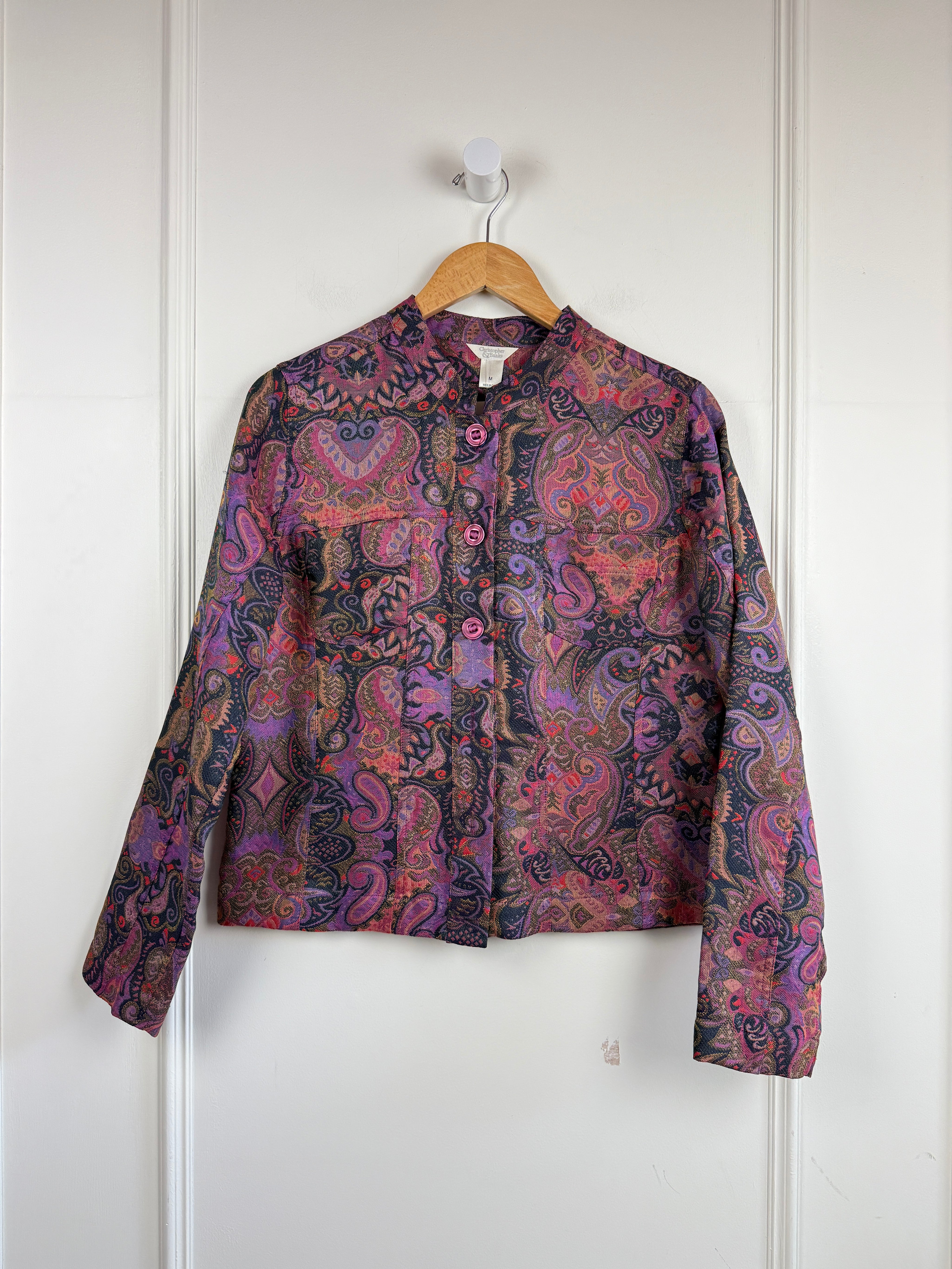 Vintage Christopher & Banks Paisley Jacket (M)