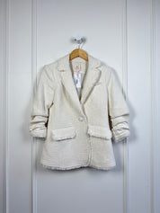 Cinq a Sept Khloe White Blazer (0/XS)