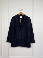 TWP Navy Knit Jacket (M/L)