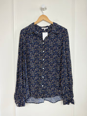 Emerson Fry Navy Floral Button Down (XL)